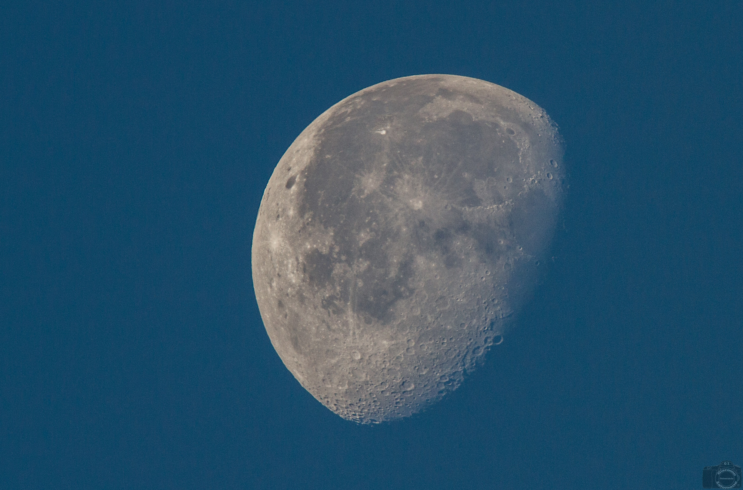 The Moon in the early hours of the morning