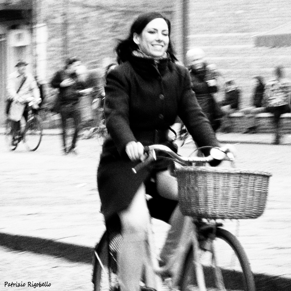 A smile among people