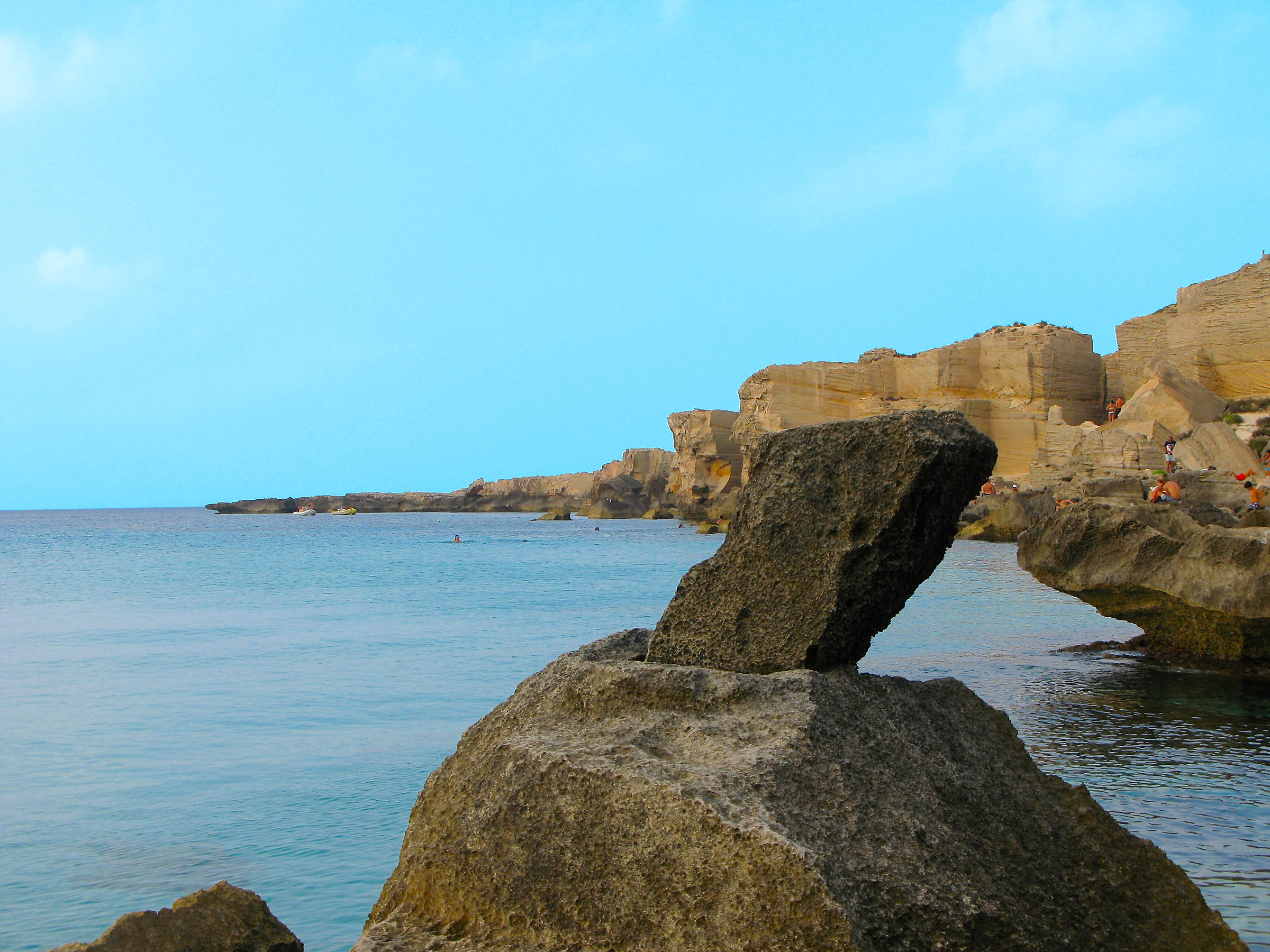 a bathroom in favignana
