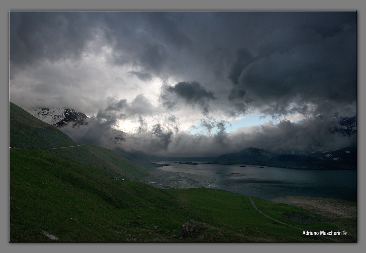 Temporale al passo Moncenisio