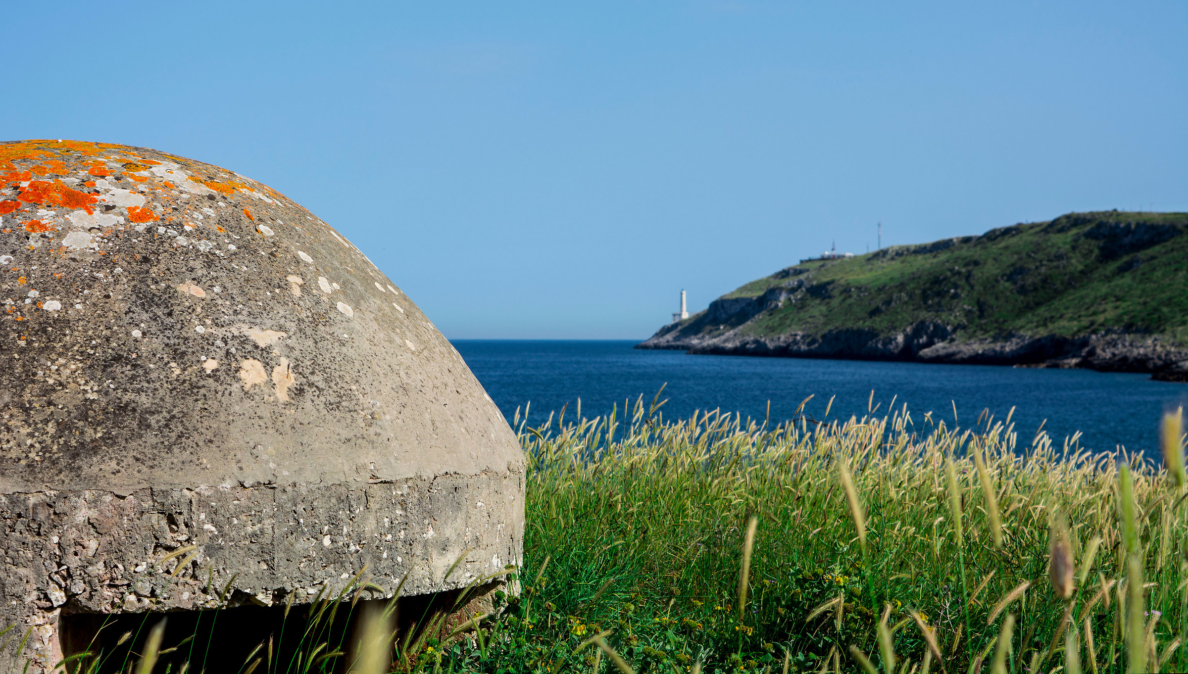 The protective bunker Lighthouse