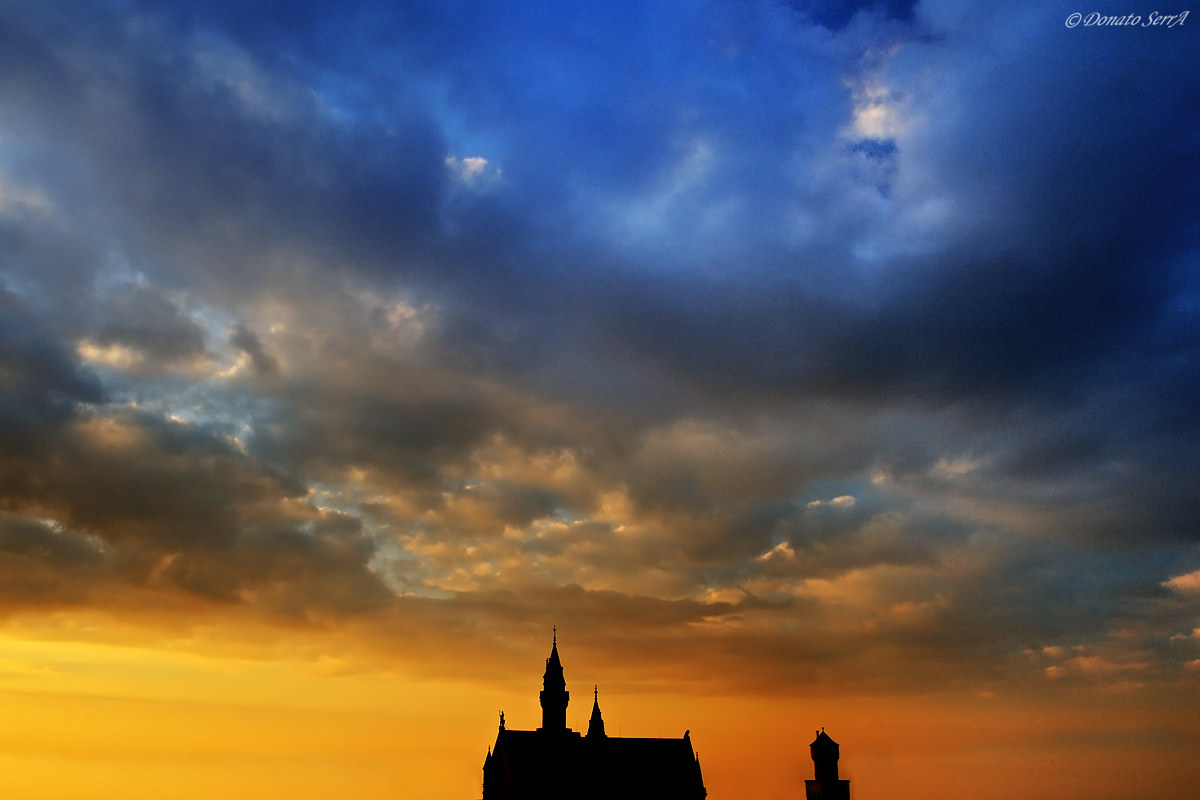 Neuschwanstein, Tramonto
