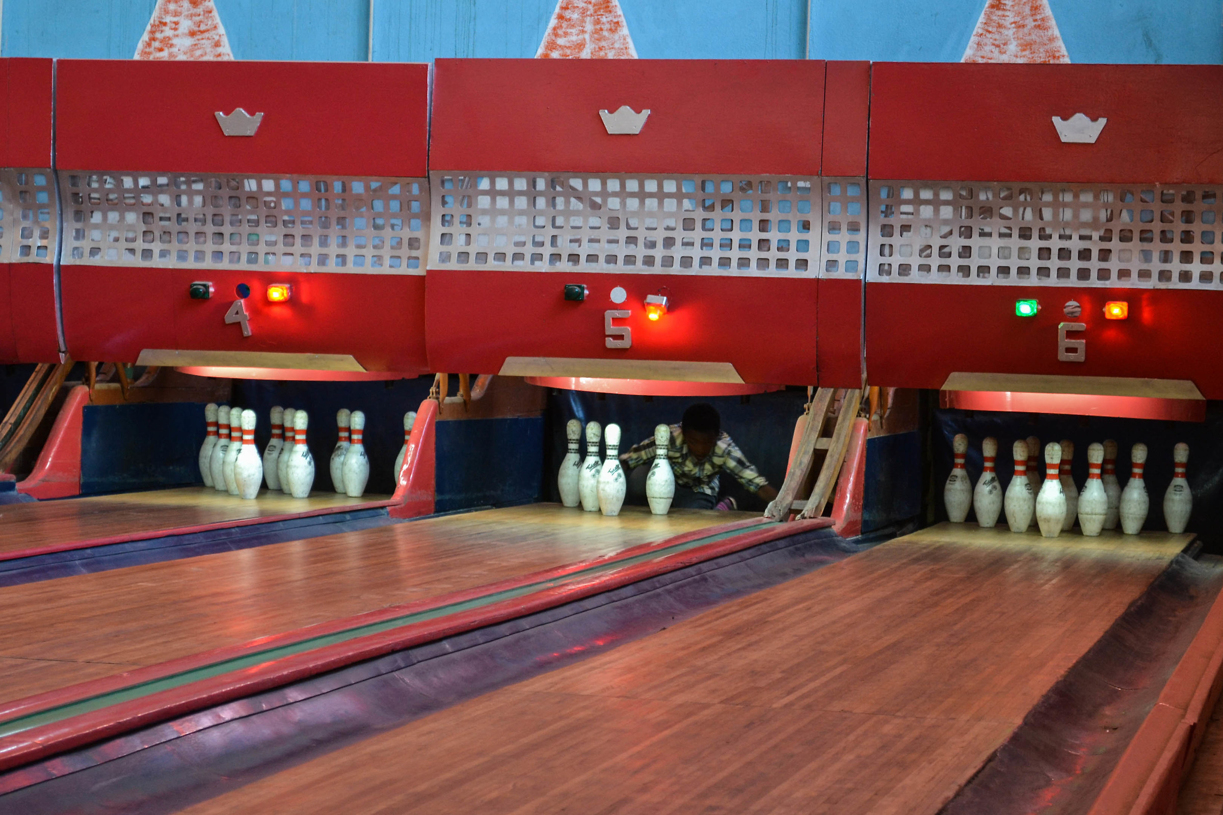 booling the game in Asmara