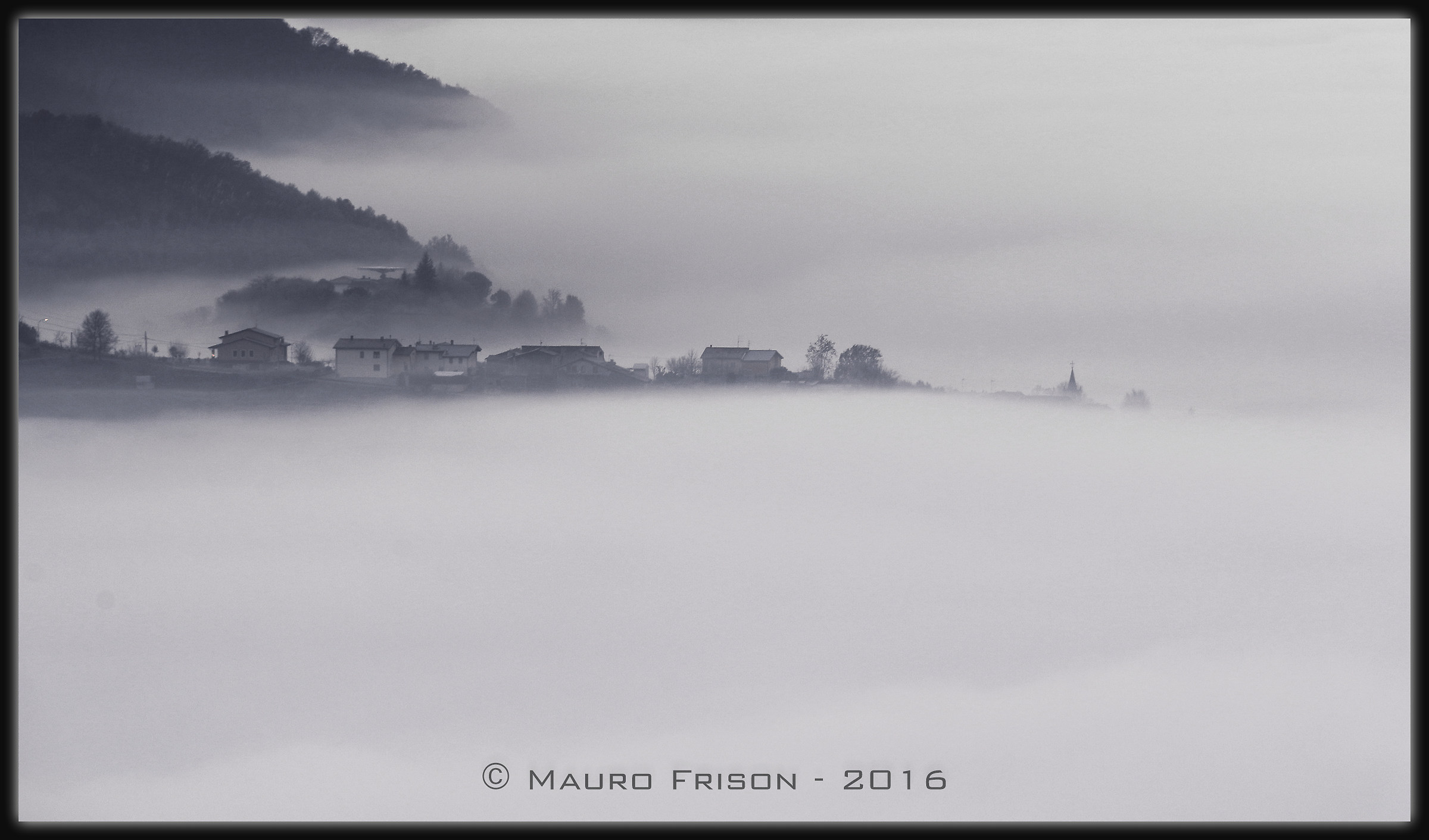 .... Almost submerged by fog