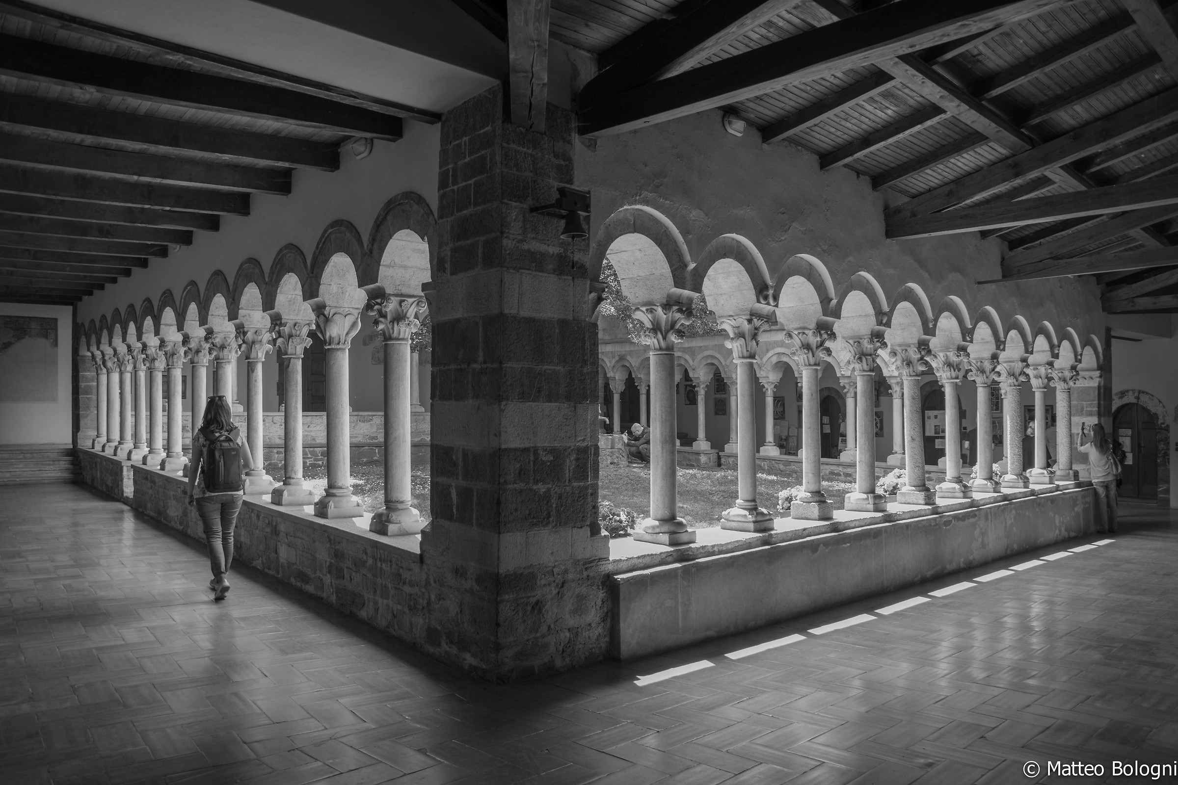 Abbey Pona - the cloister