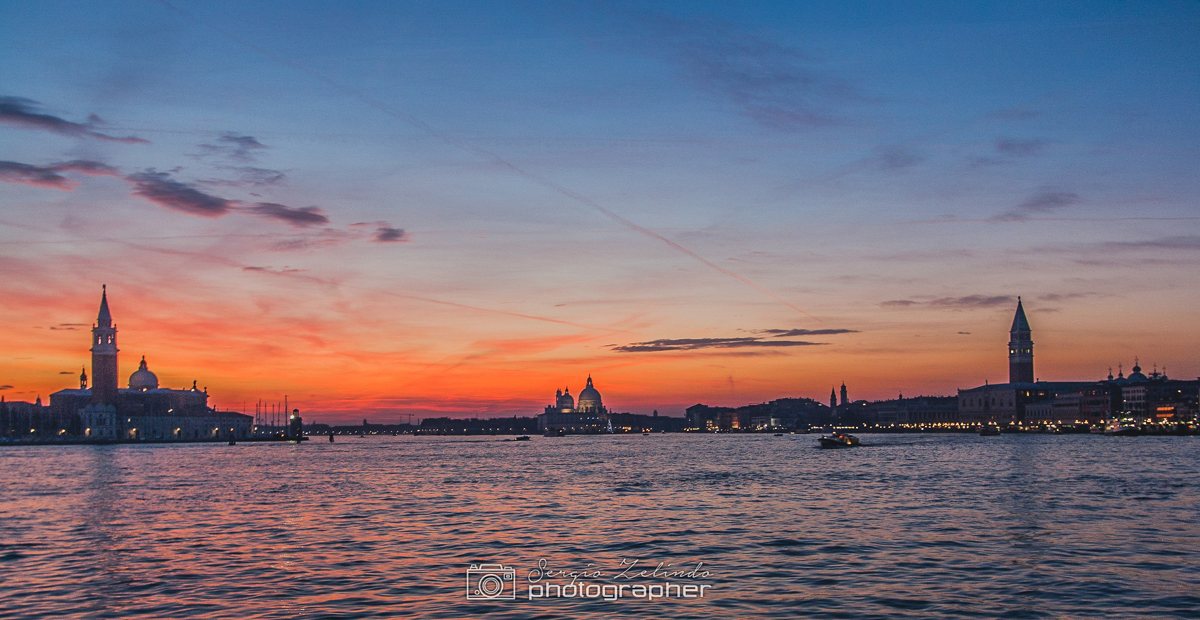 Sunset in Venice