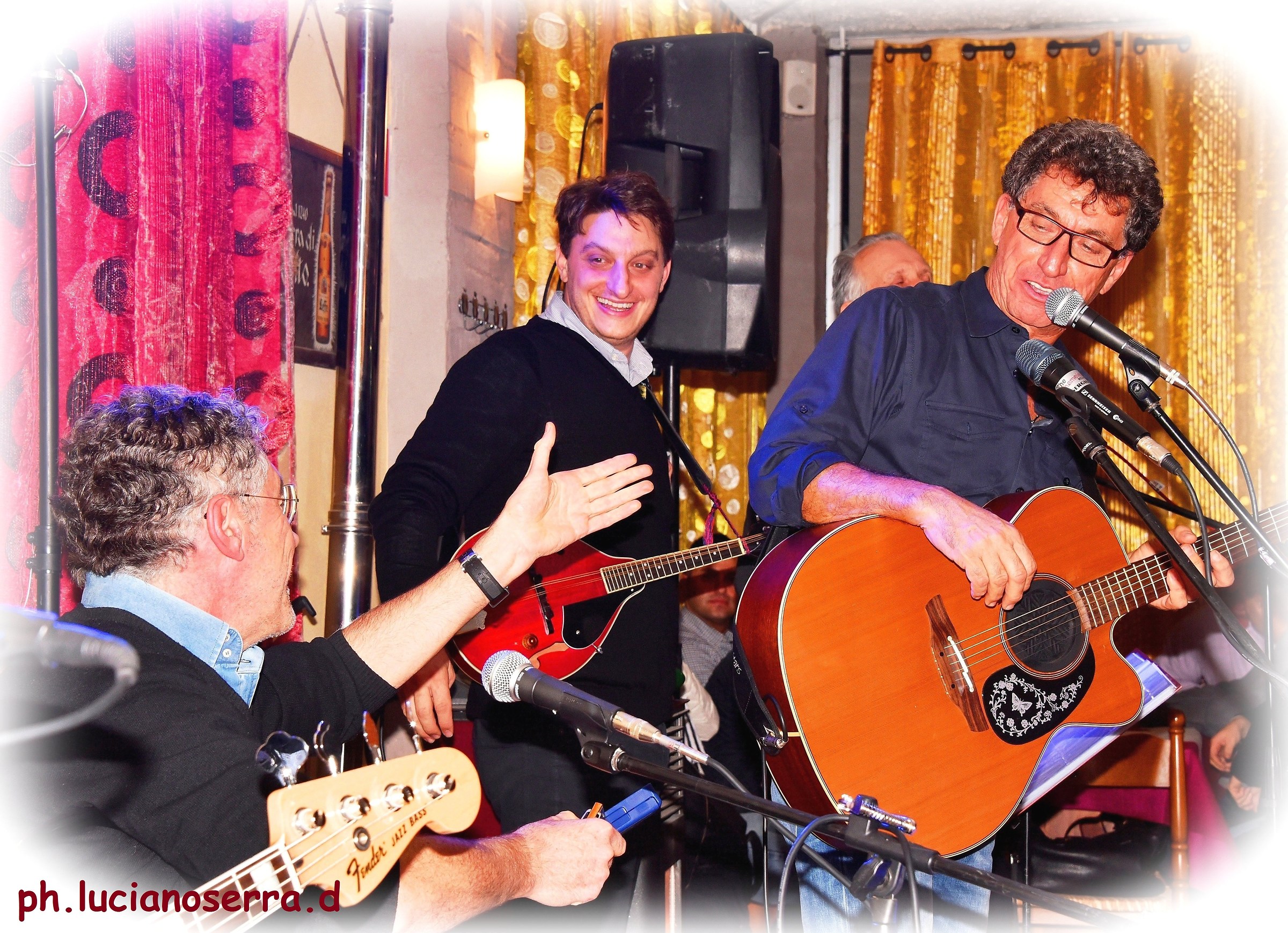 Mario Aldo, George and Francis