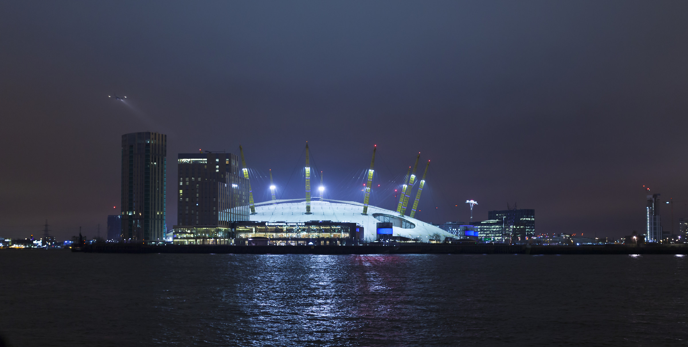London Canary Wharf by Night