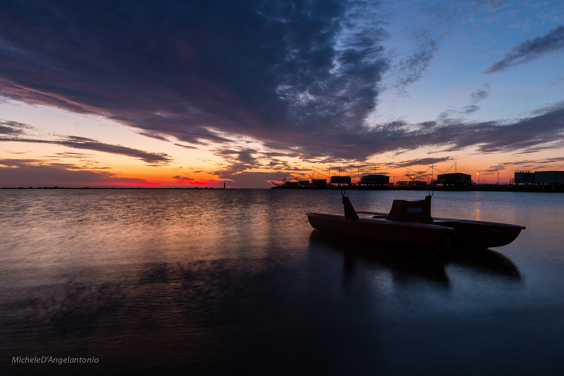 Sunrise in Cesenatico