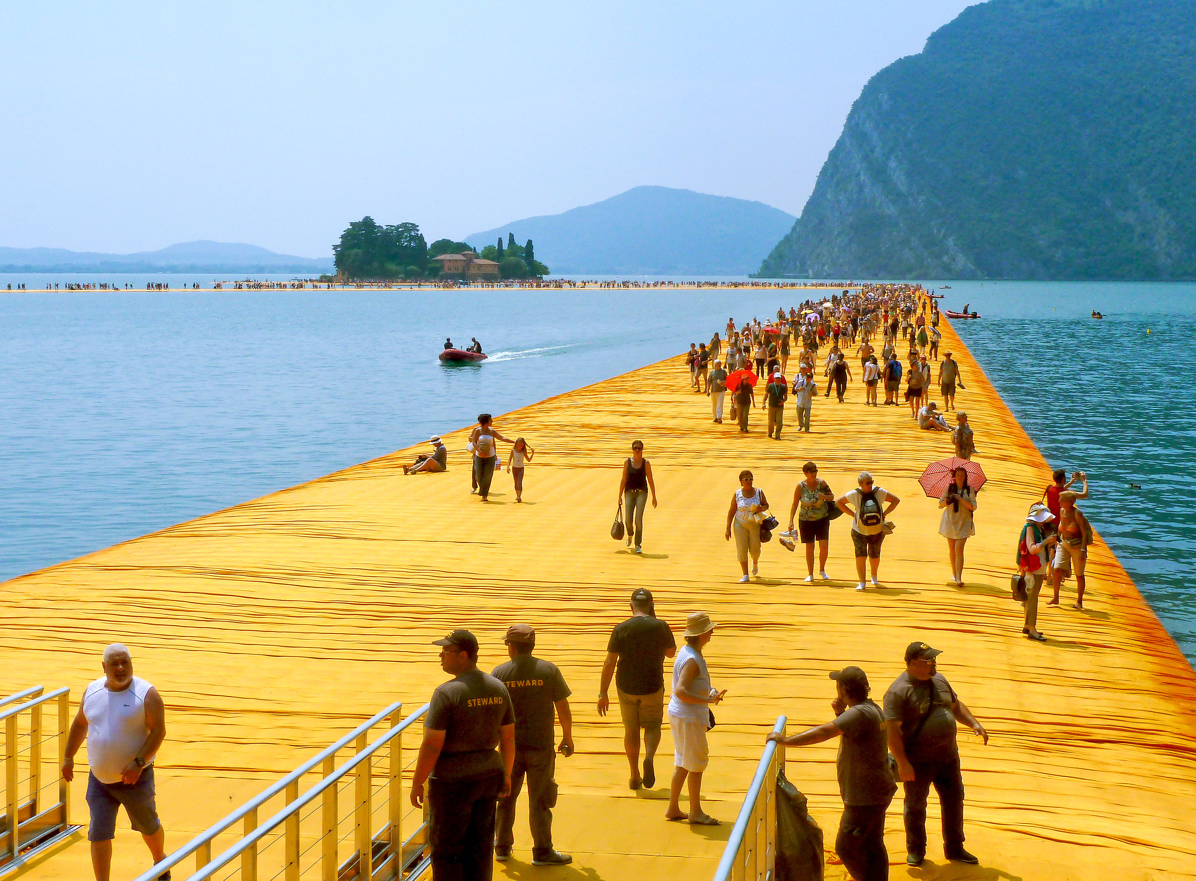 The Floating Piers June 30, 2016