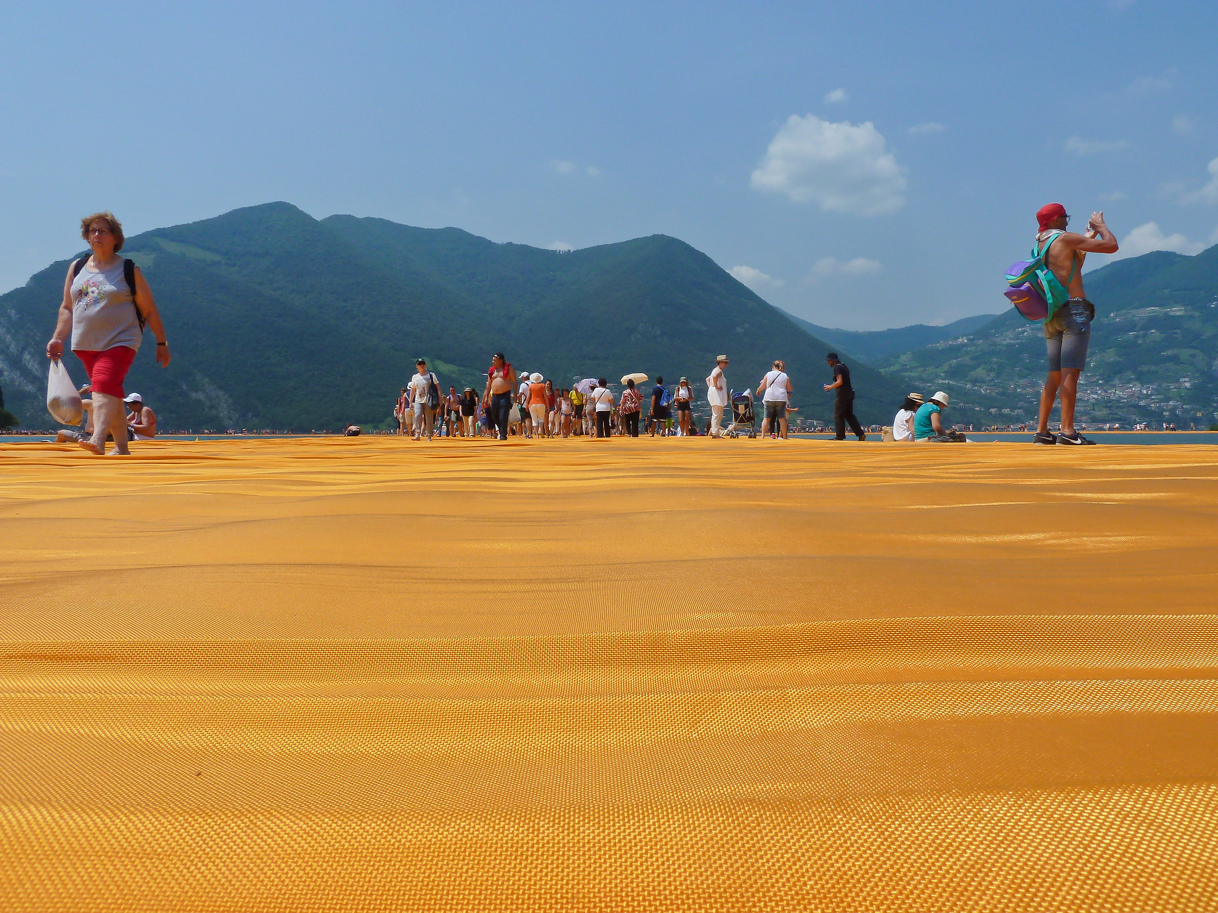 The Floating Piers June 30, 2016