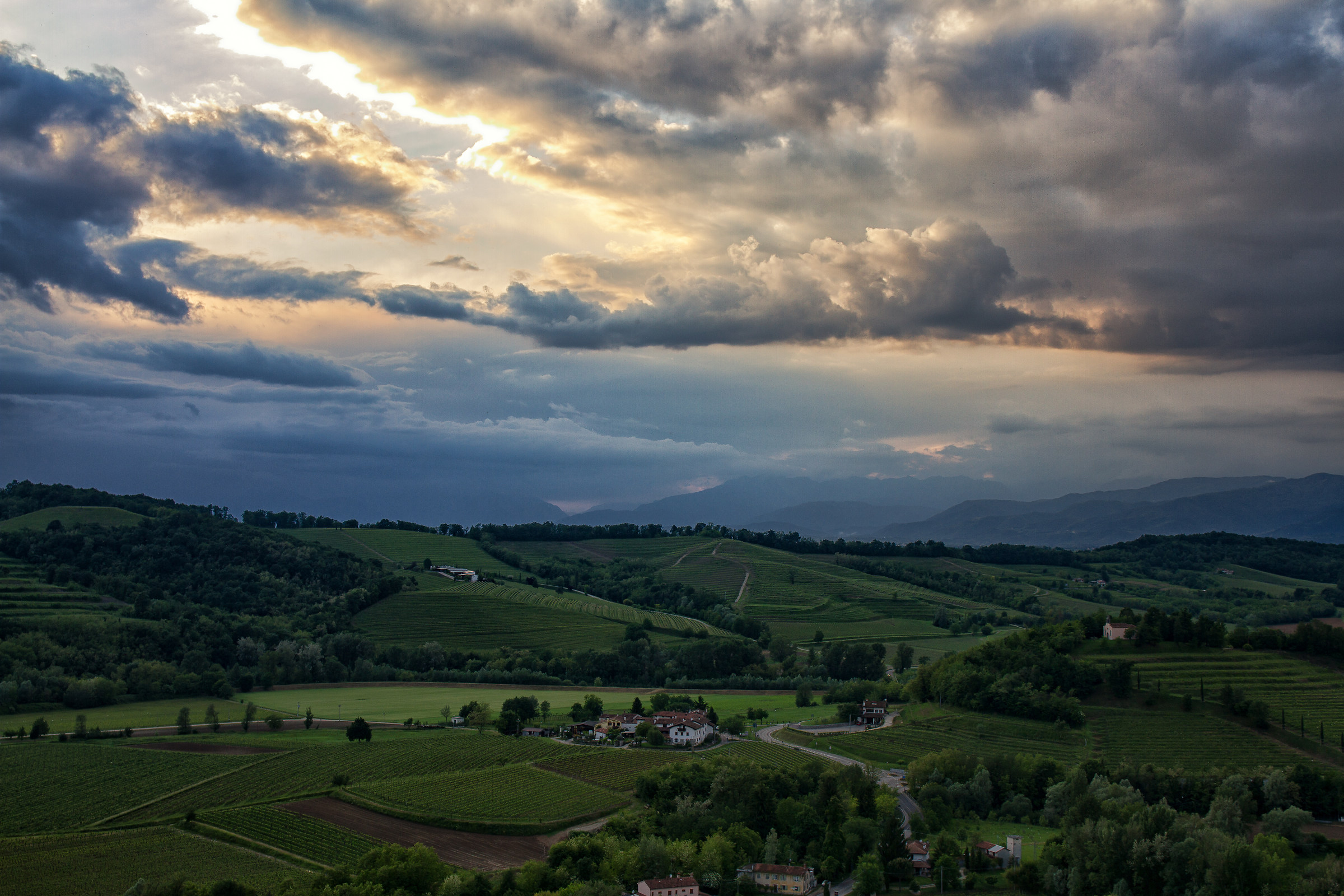 Valle dello Judrio vista da Ruttars