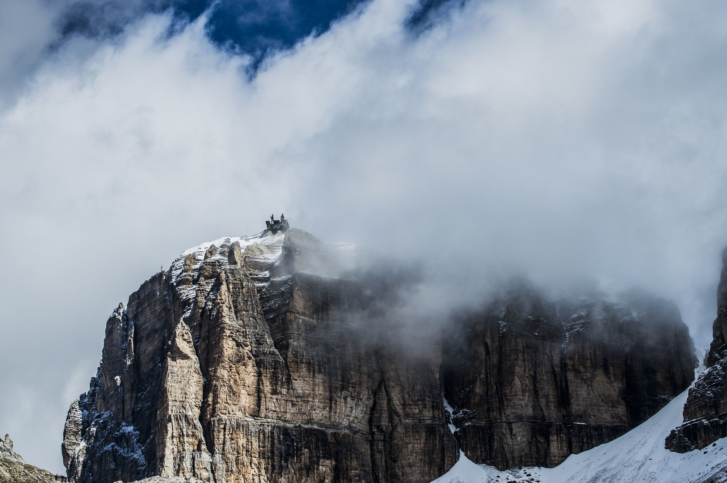 terrace sass Pordoi (3000m)