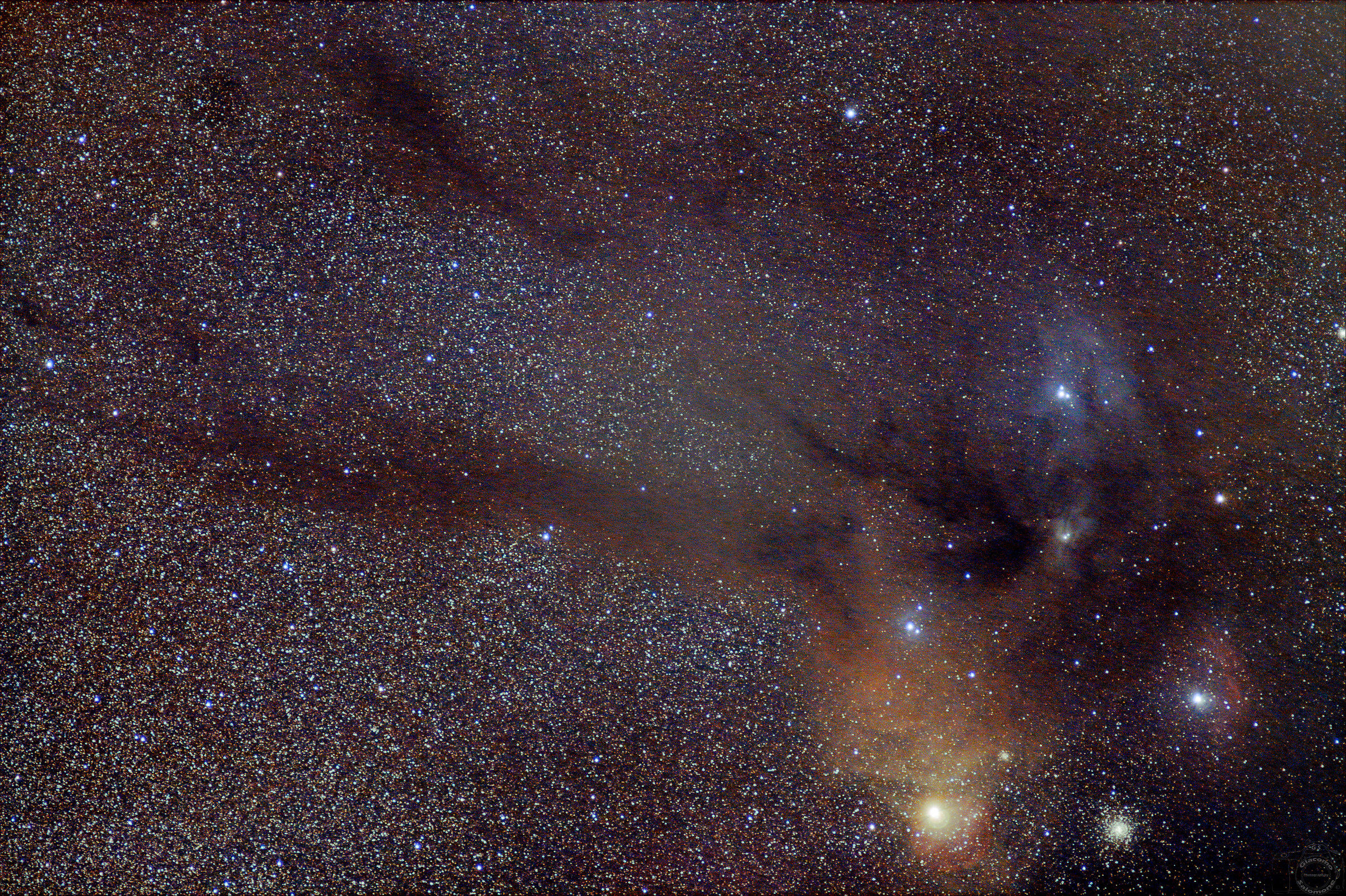 The Rho Ophiuchi cloud.
