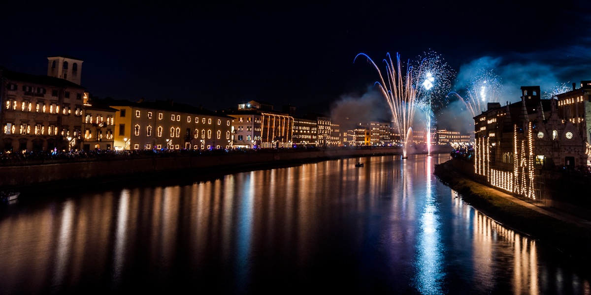 Pisa, la luminaria