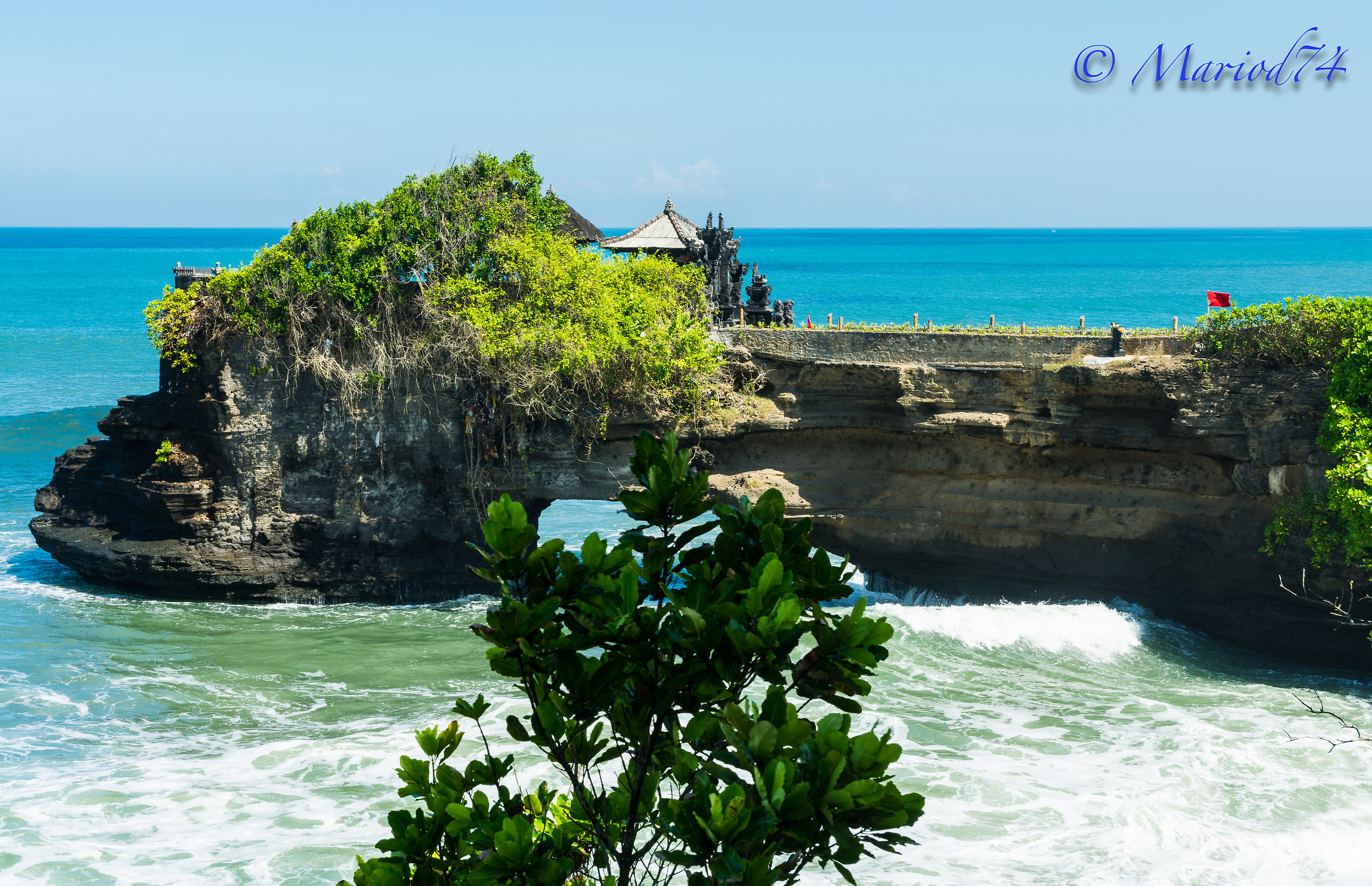 Indonesia Bali Tanah Lot il tempio sul mare-1
