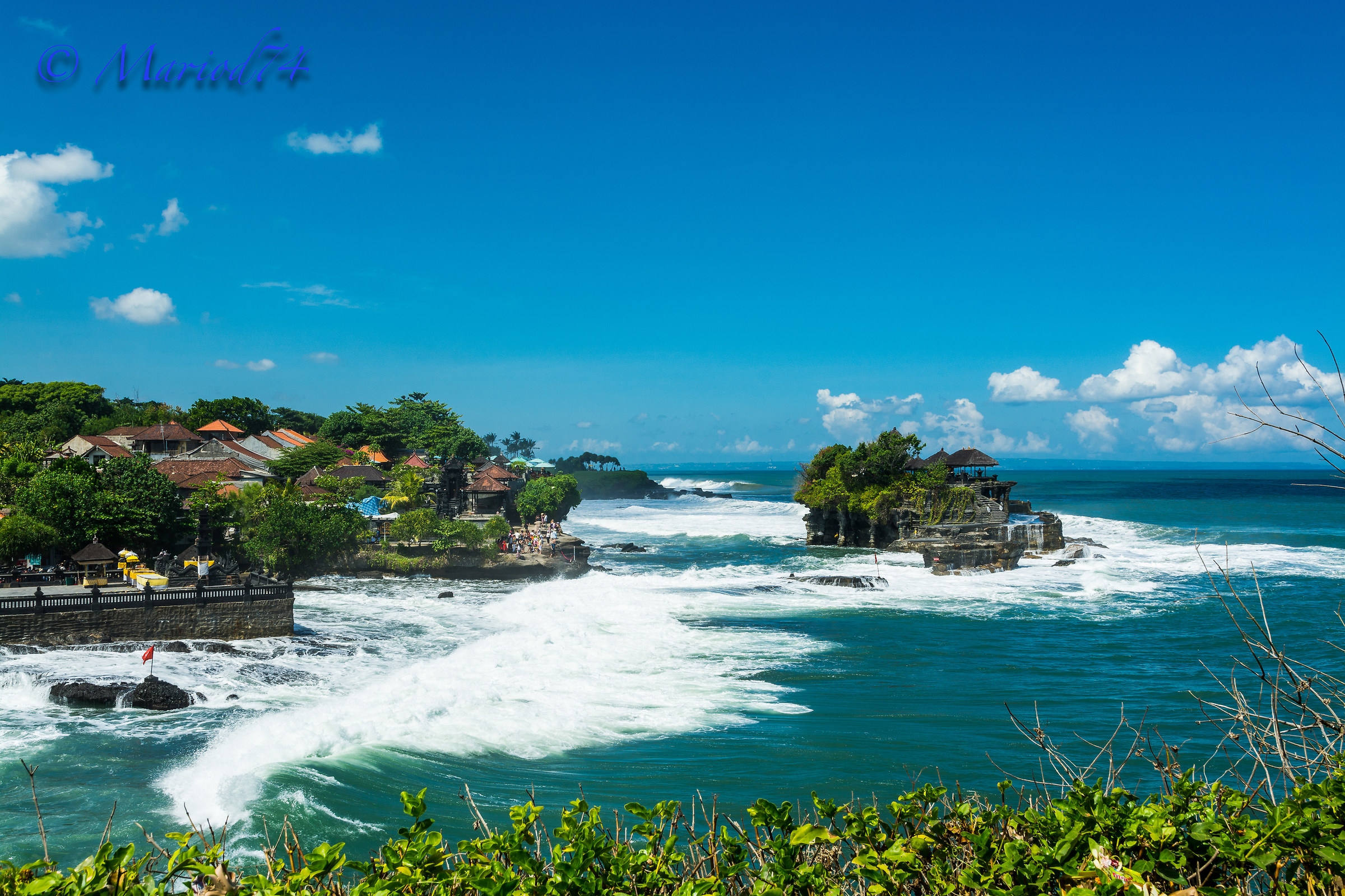 Indonesia Bali Tanah Lot il tempio sul mare-3