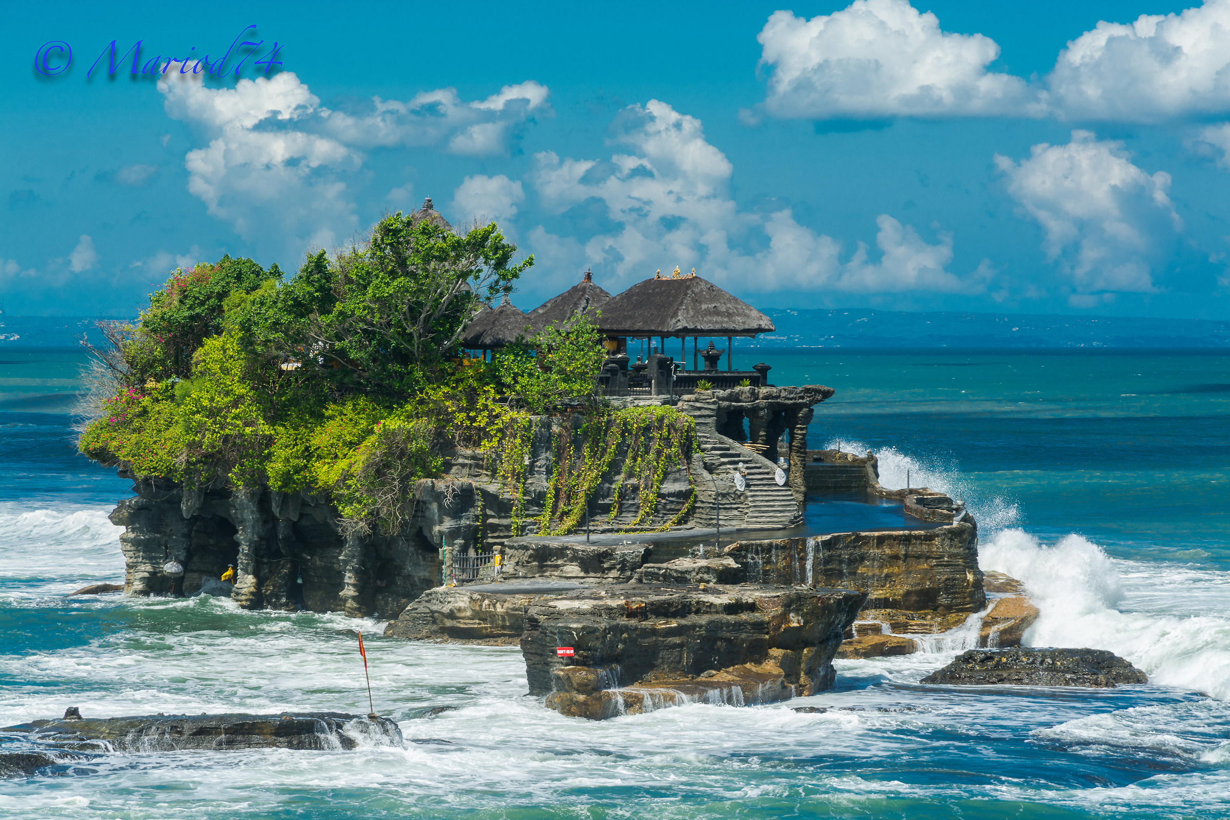 Indonesia Bali Tanah Lot il tempio sul mare-4