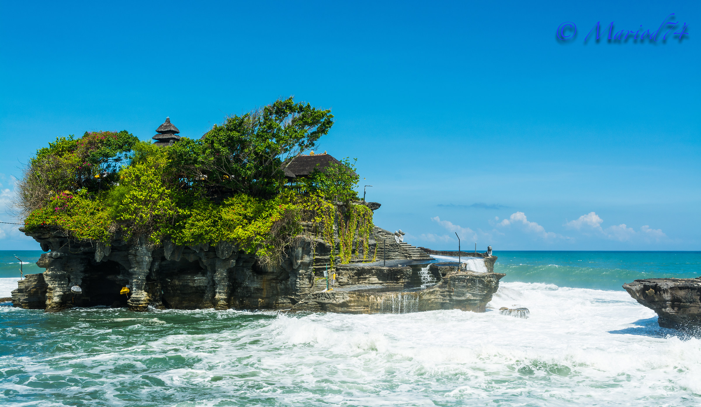 Indonesia Bali Tanah Lot il tempio sul mare-7