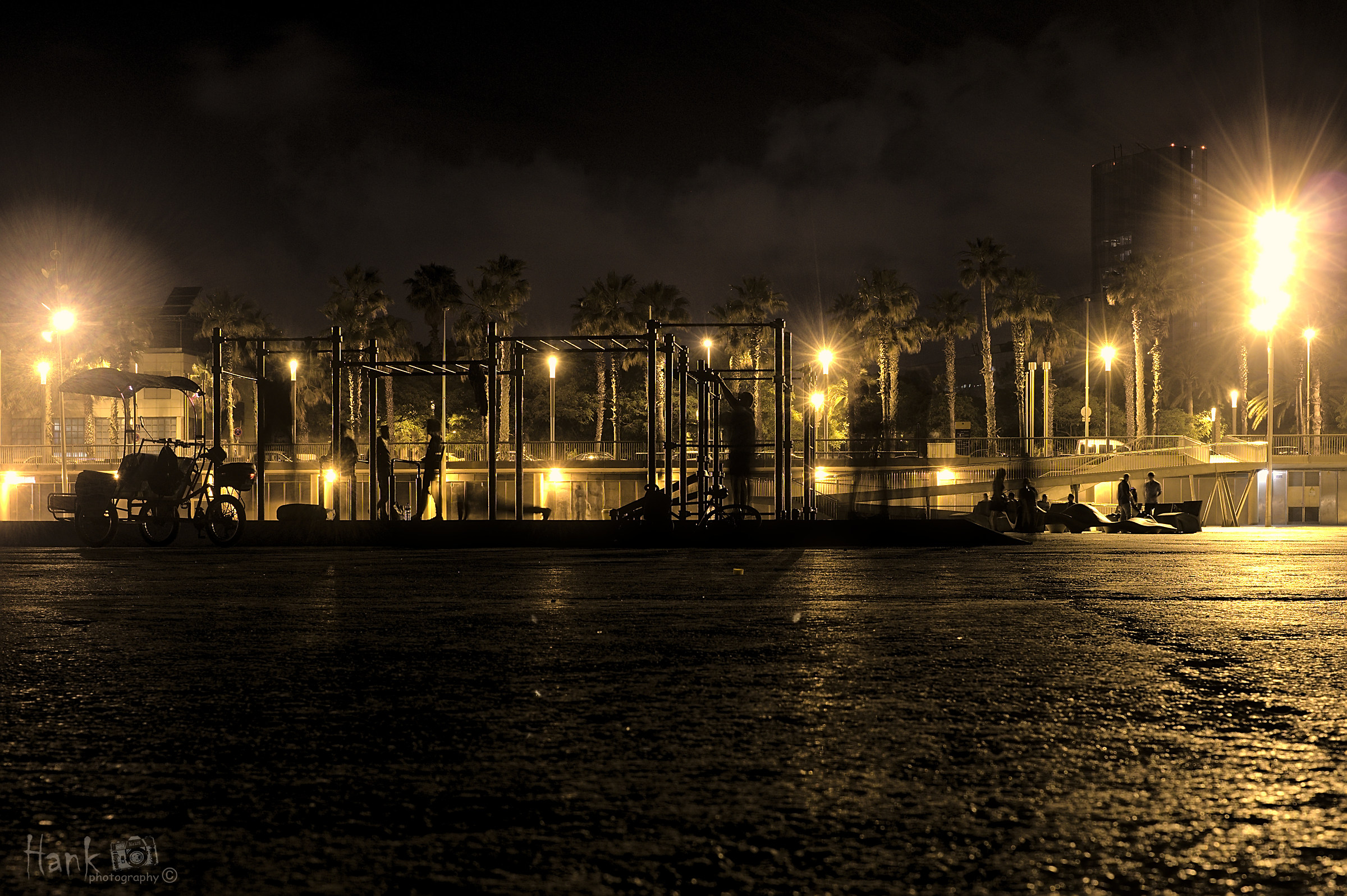 in the midlle of the night