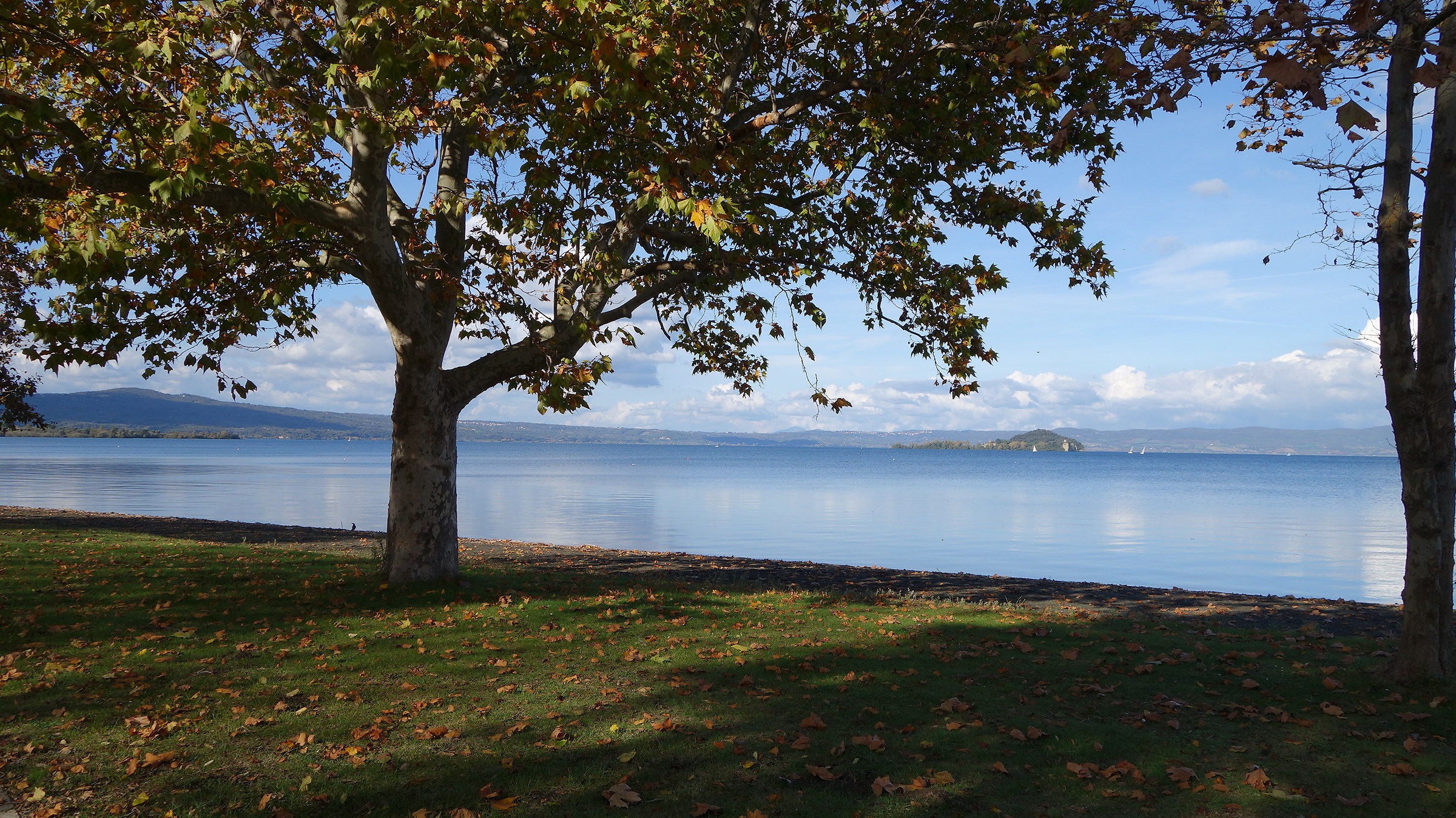 un giorno ero al lago di Bolsena