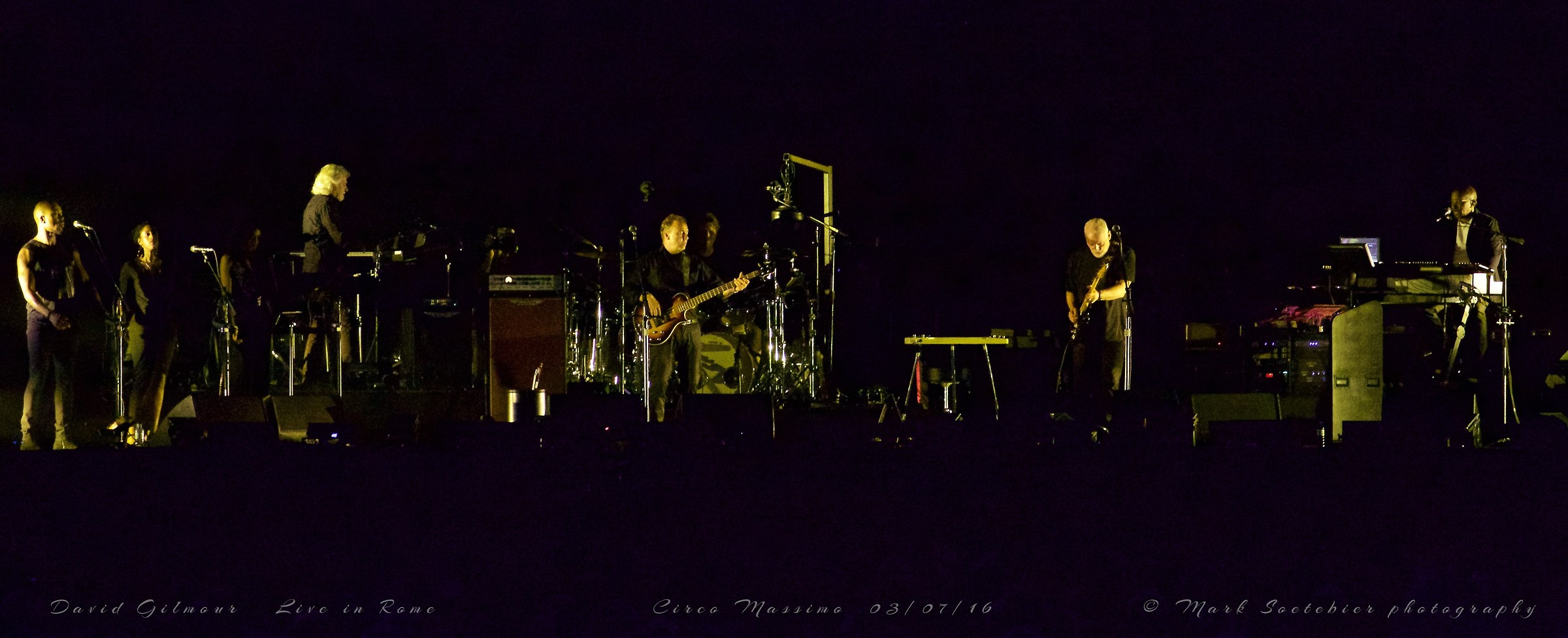 David Gilmour at the Circus Maximus