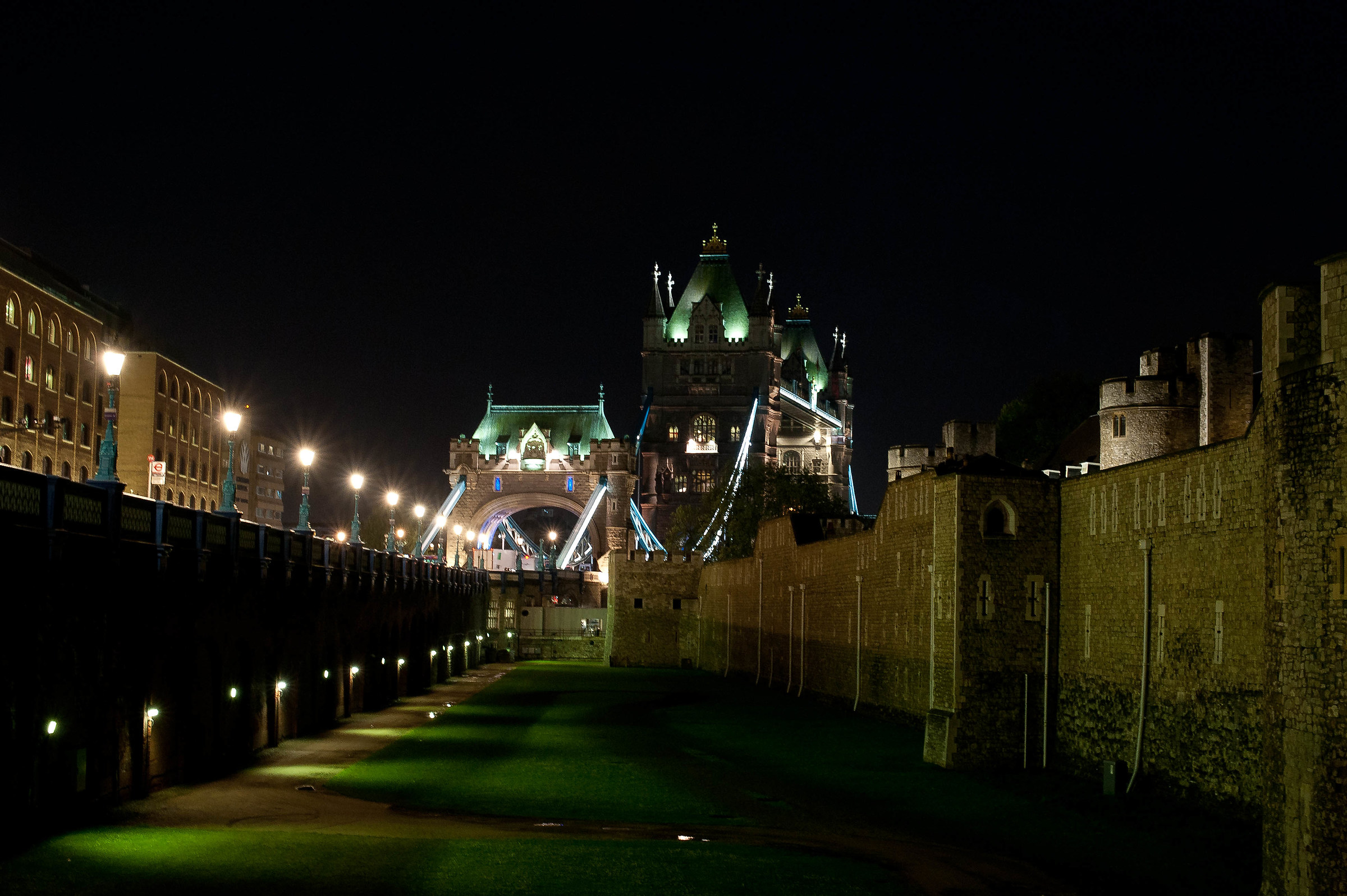 Tower bridge Londra, da altra prospettiva.