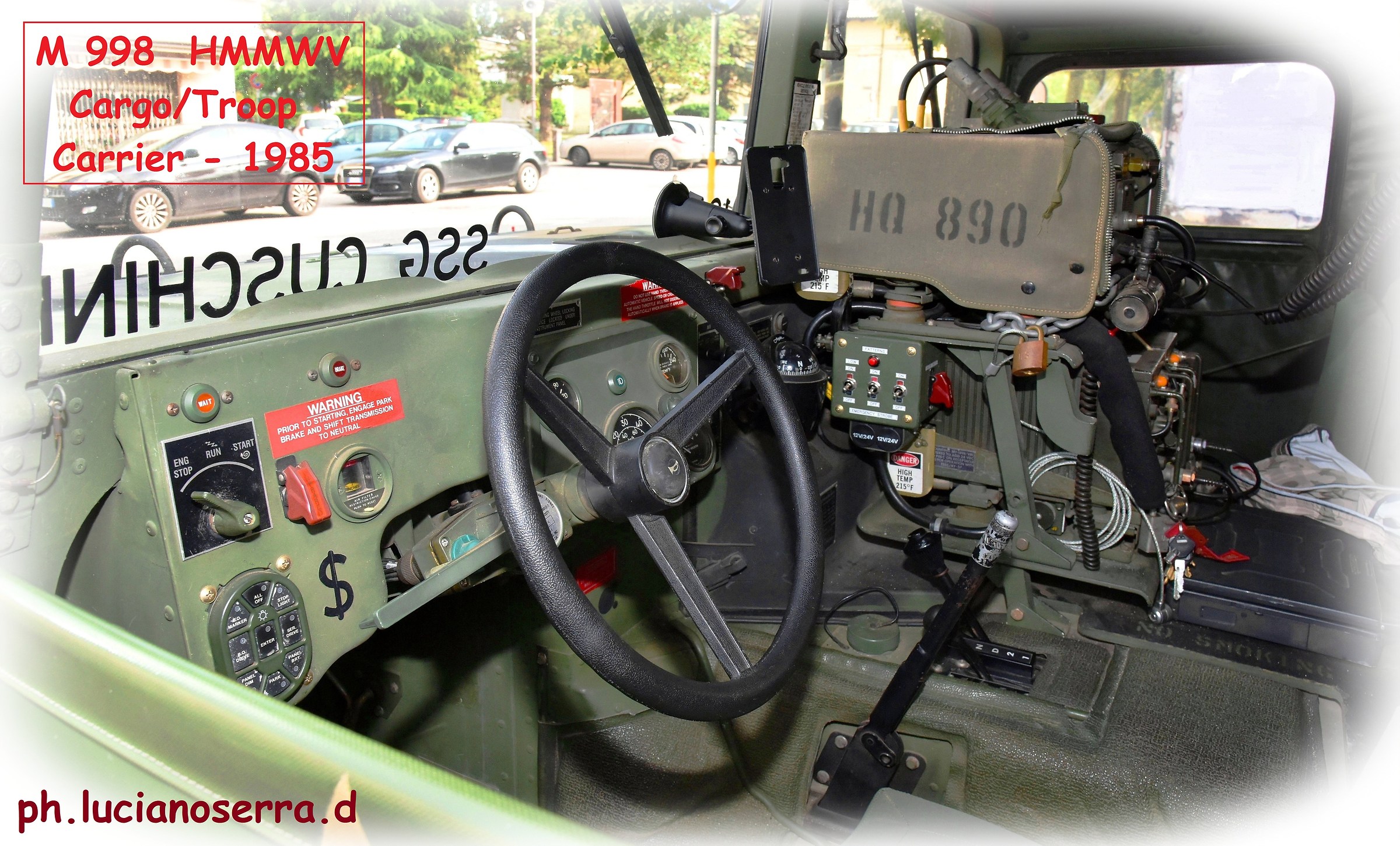 M 998 hmmwv Cargo / Troop Carrier - 1985