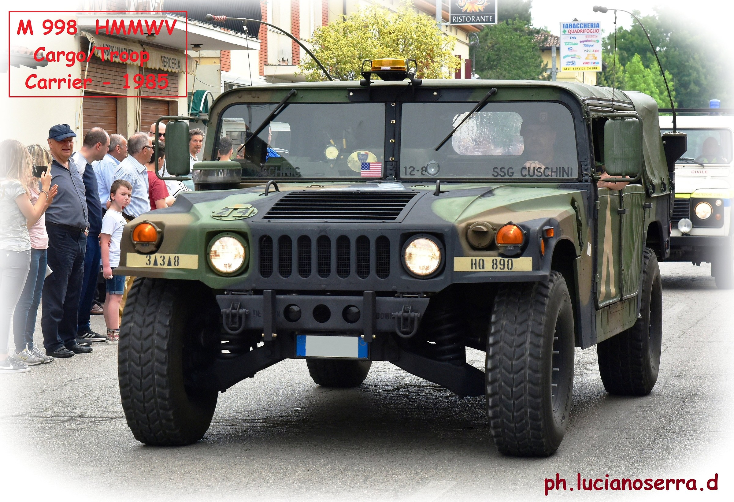 M 998 hmmwv Cargo / Troop Carrier - 1985