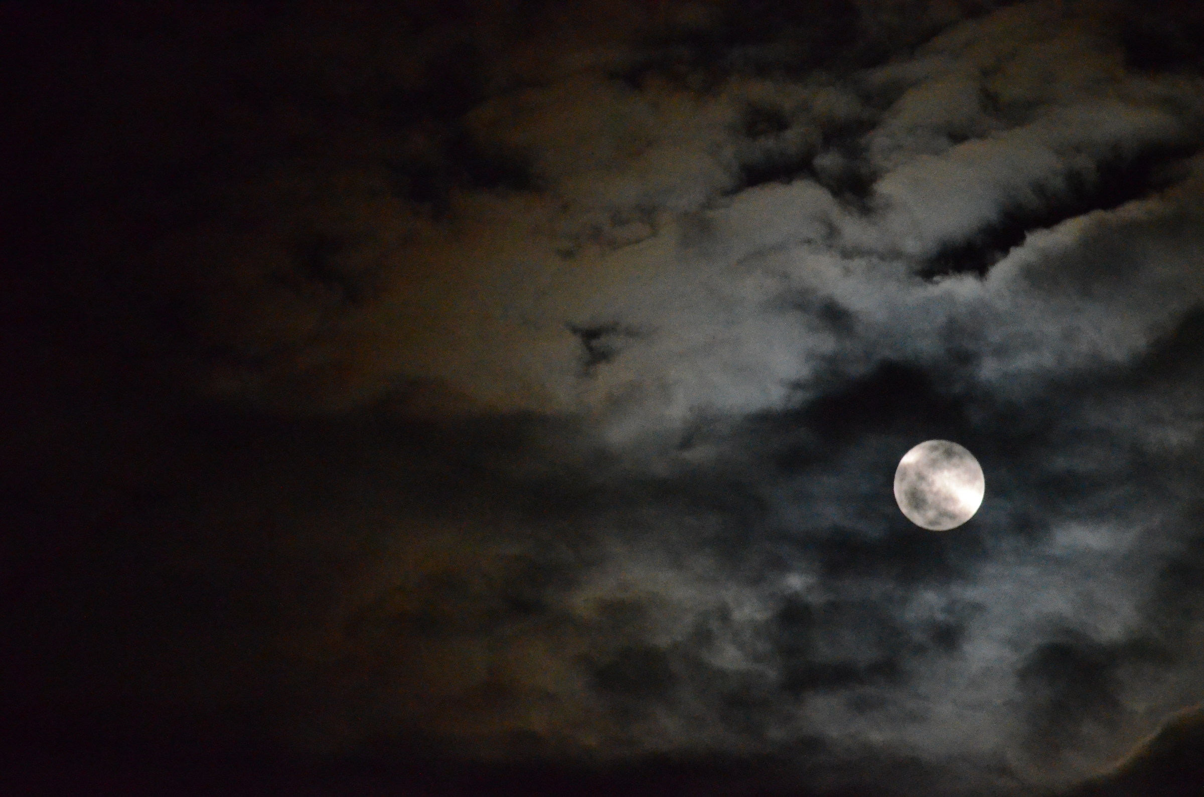 first experiment of astrophotography