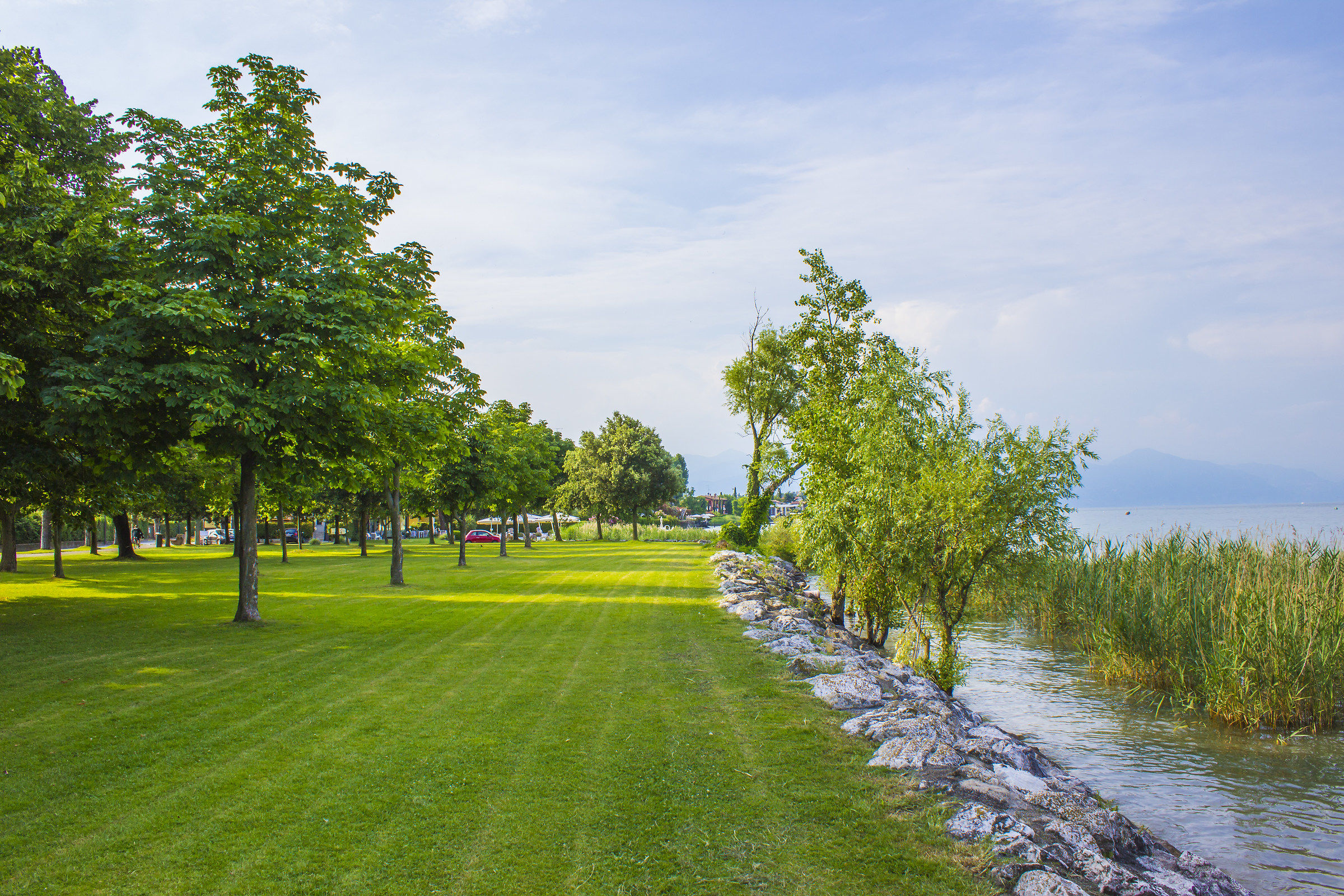 Walking around grade's Lake
