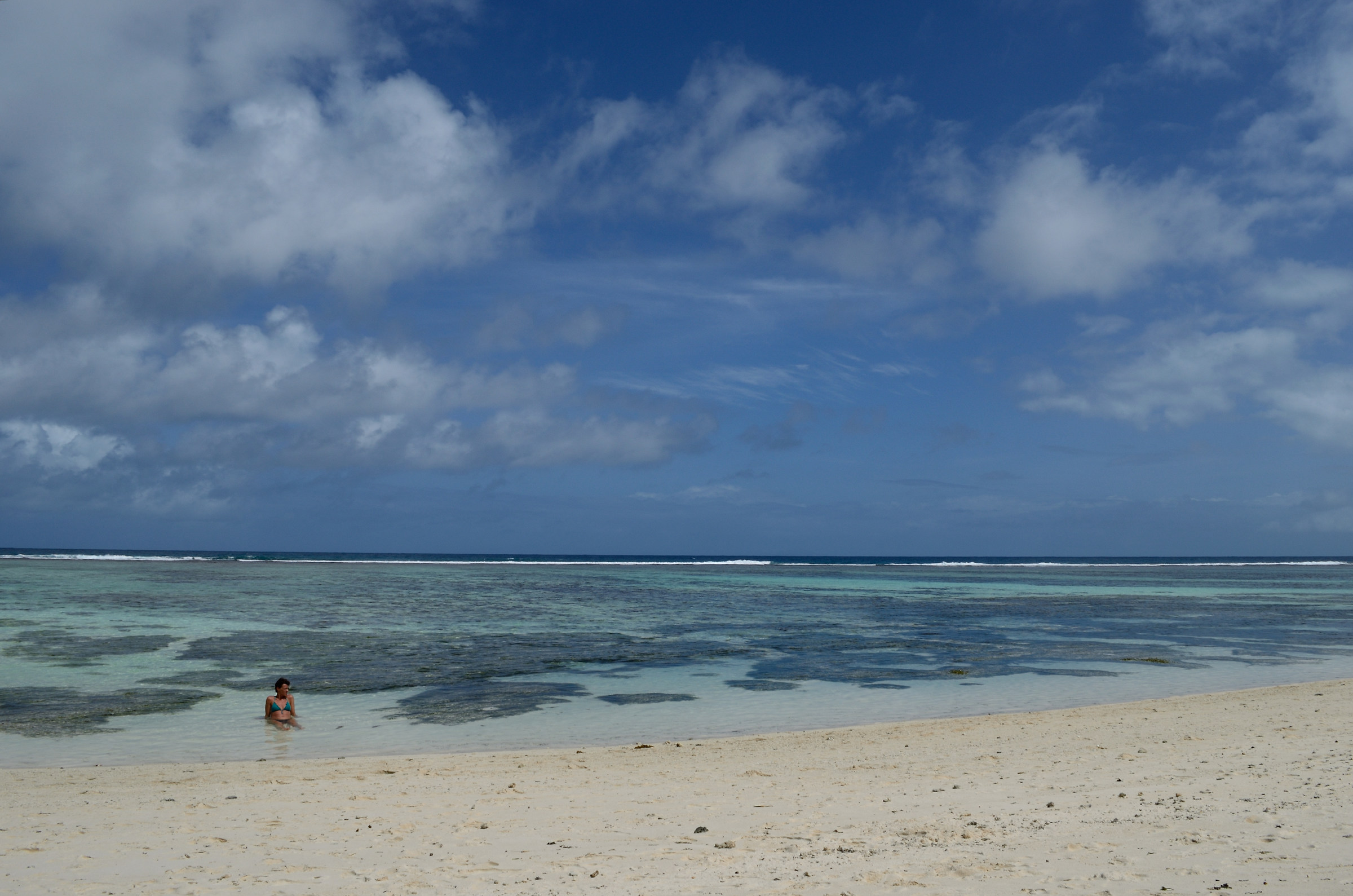 La Digue - Erika nelle acque del paradiso