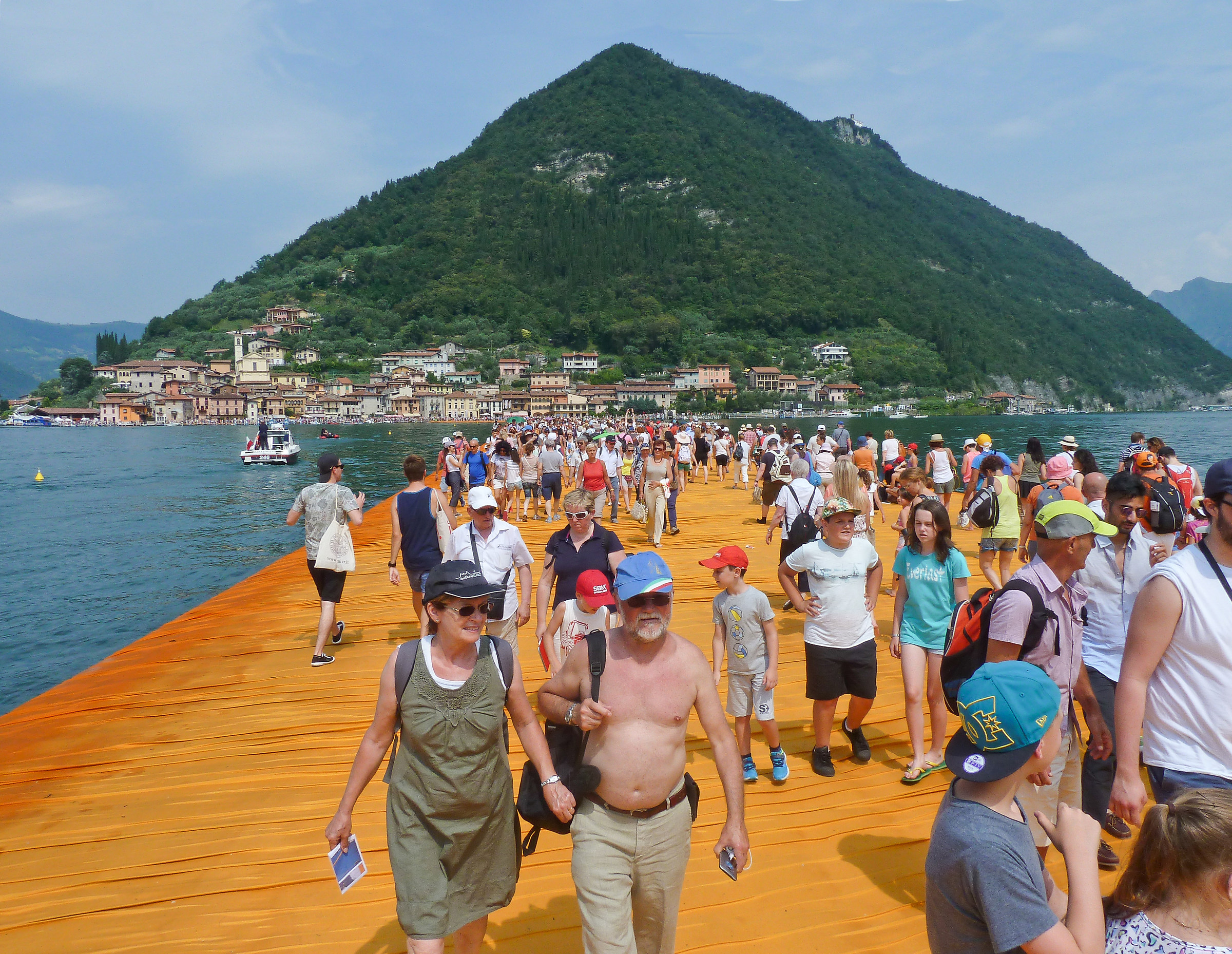 The Floating Piers June 30, 2016