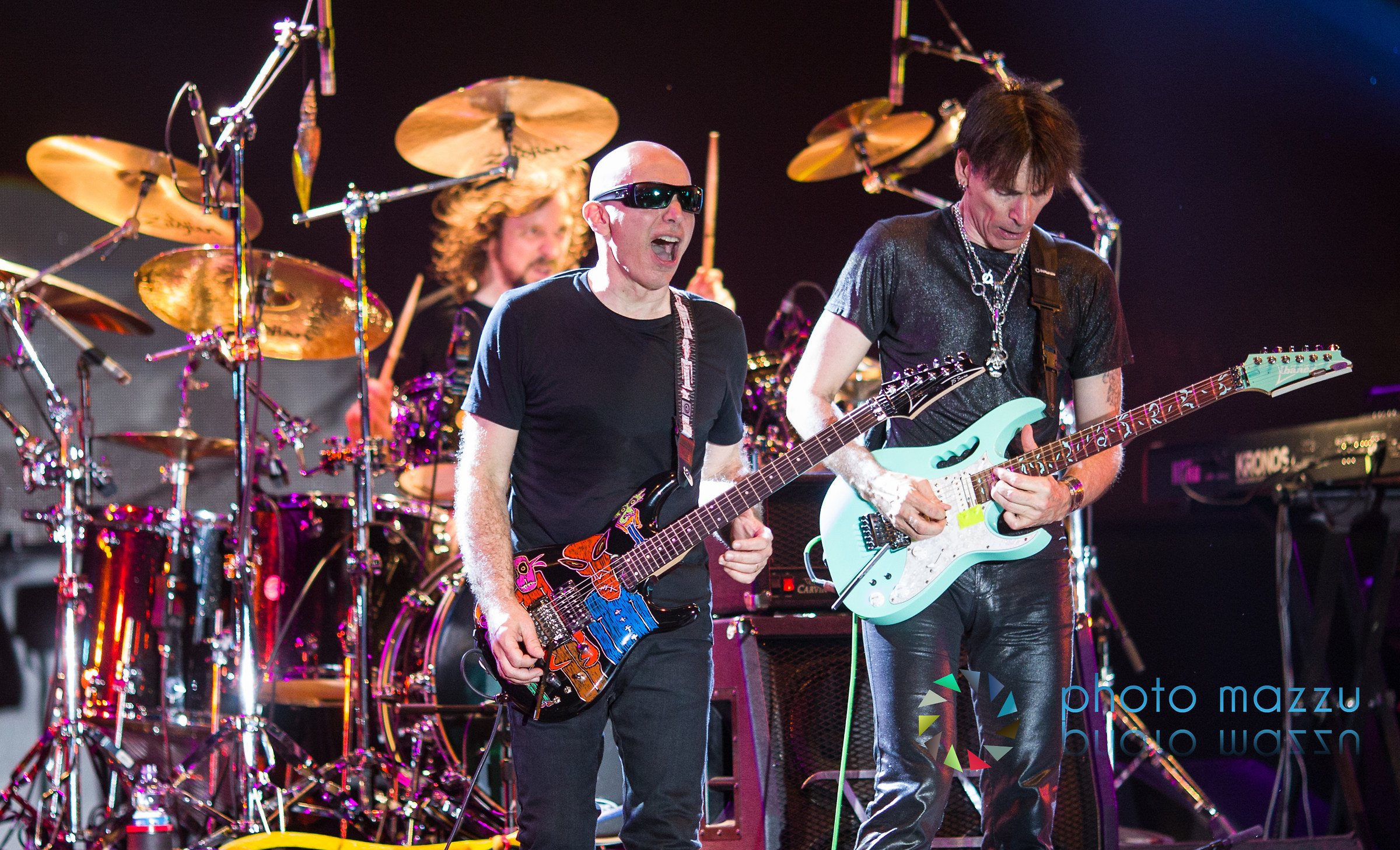 Steve Vai and Joe Satriani