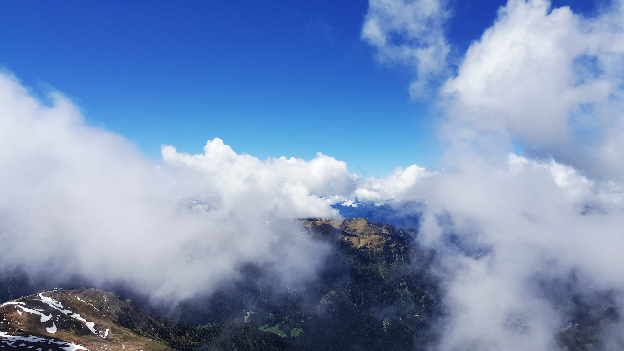 vista dalle terrazza del pordoi 1