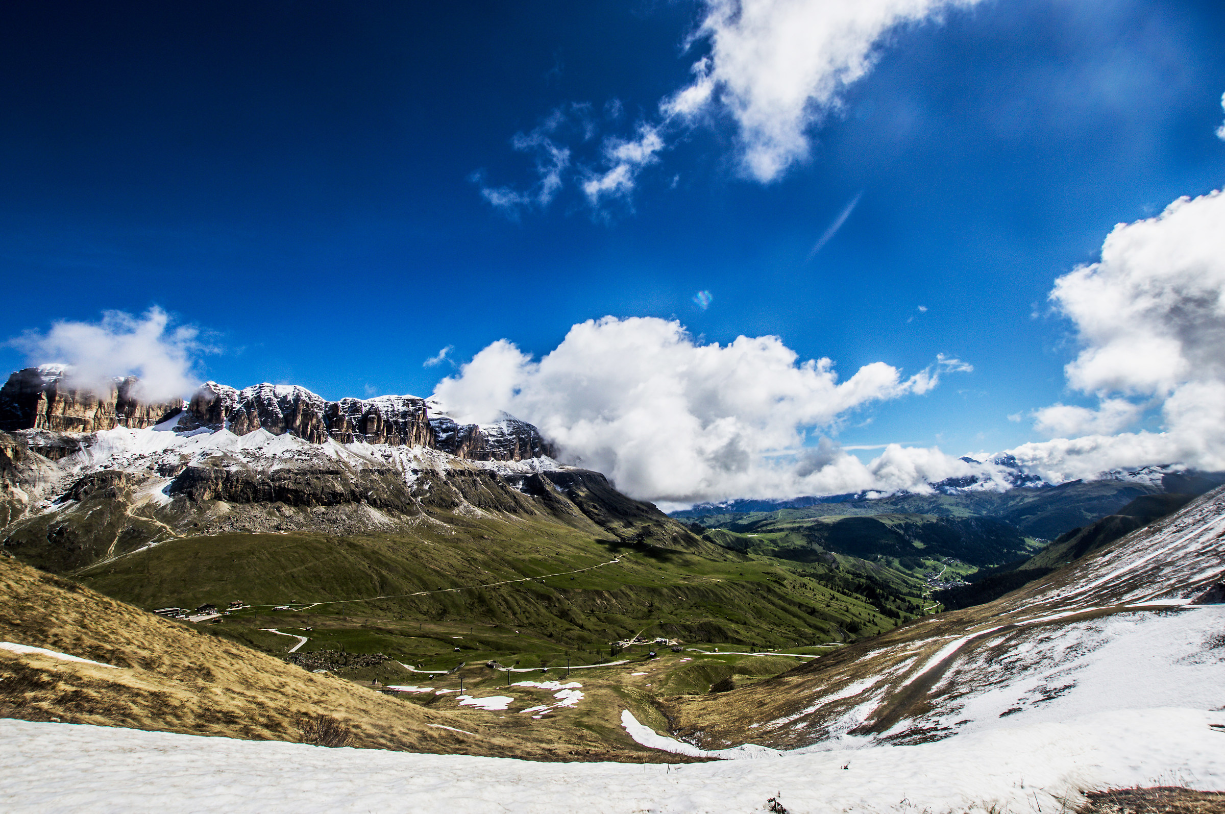 view from the terrace 3 pordoi