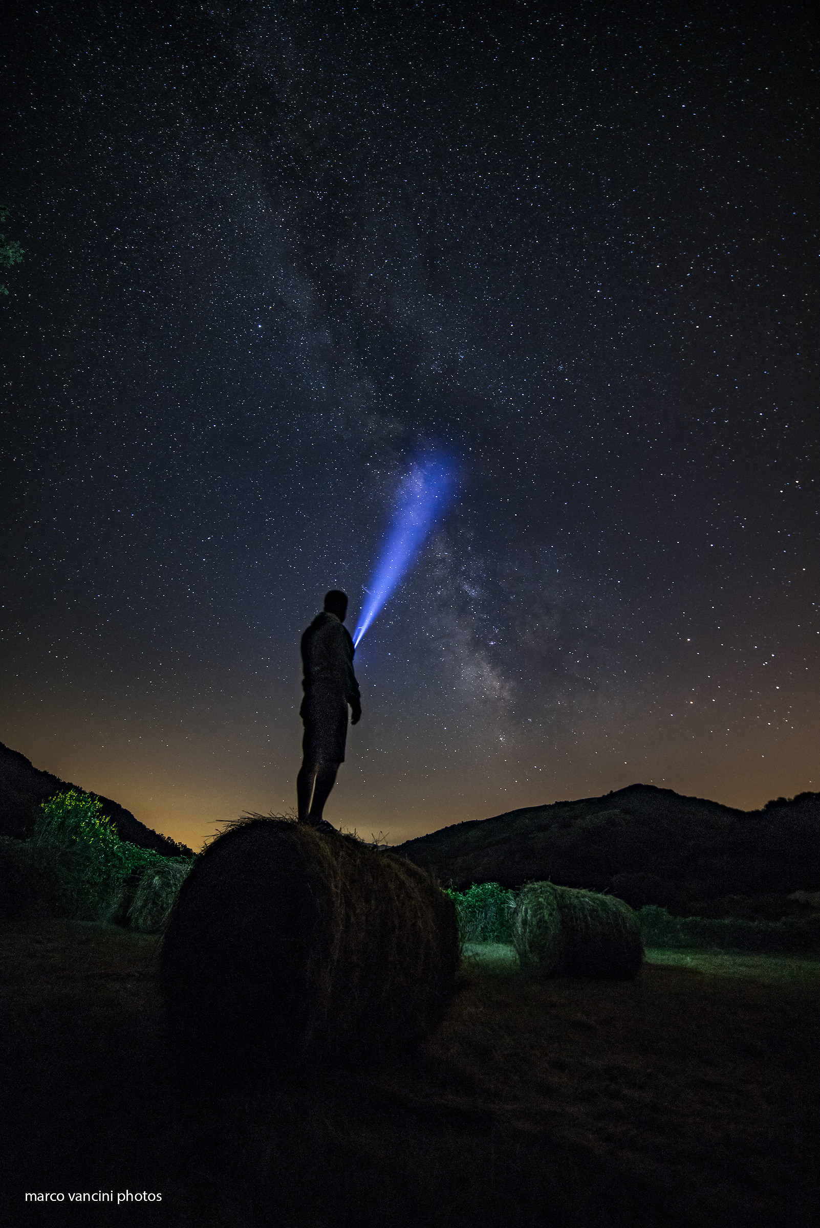 Un selfie con la via lattea