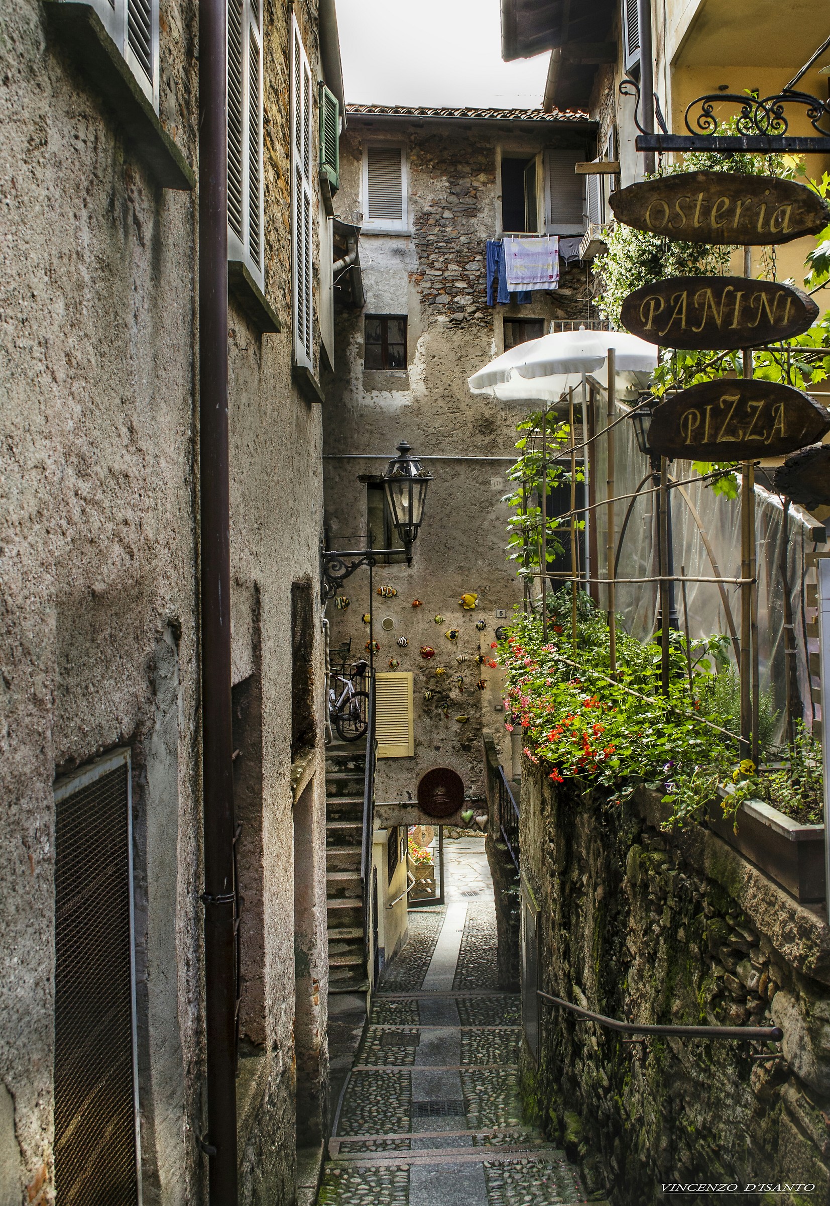 Alley beautiful island