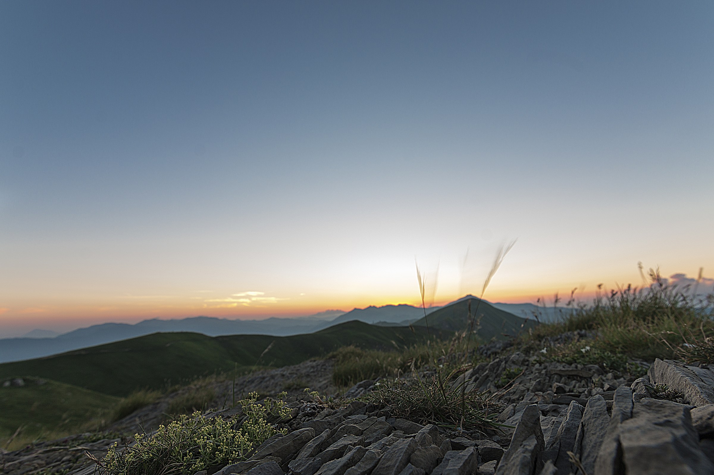 sunset above the clouds # 2