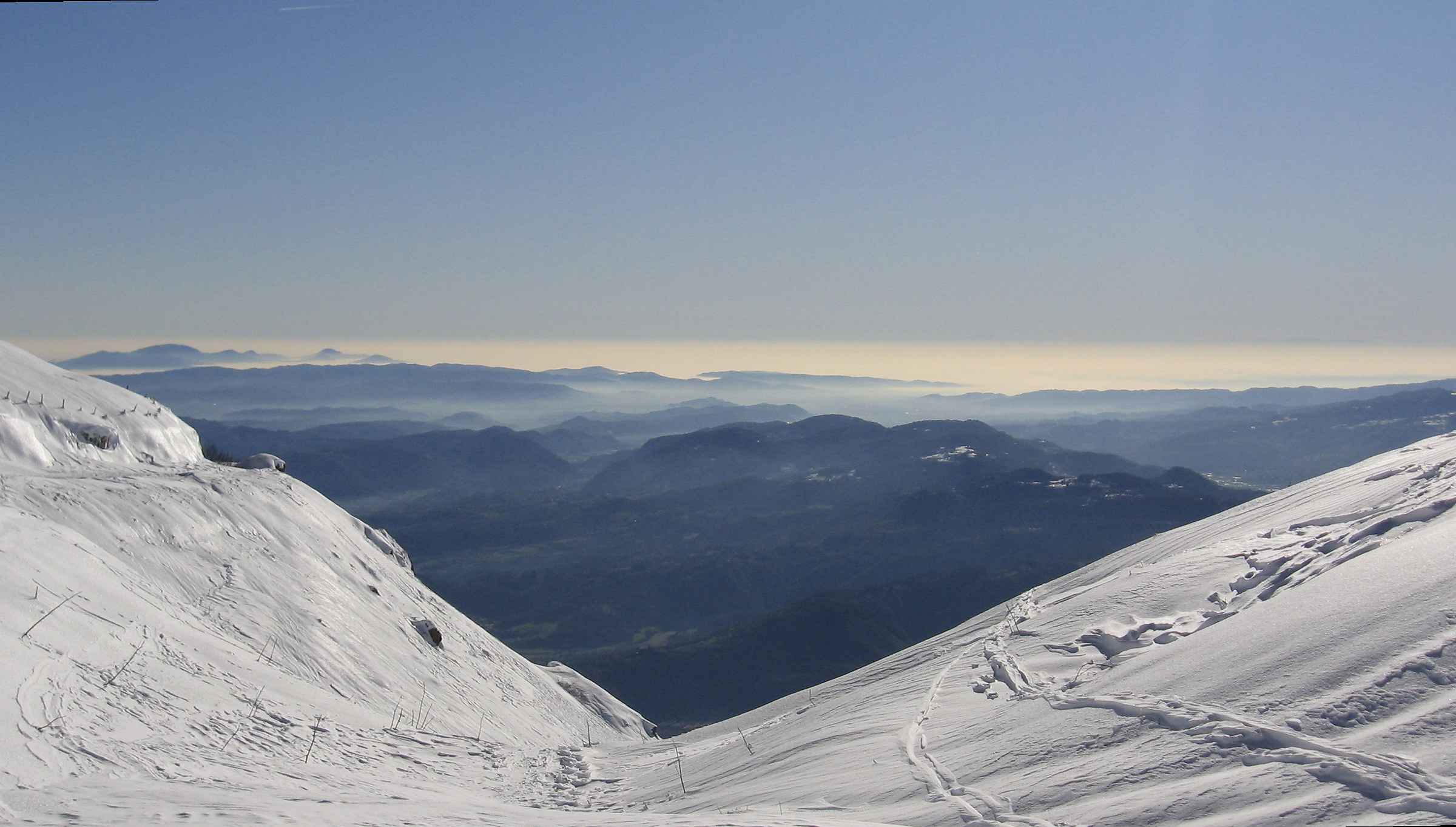 Gaze up at the Vicenza hills