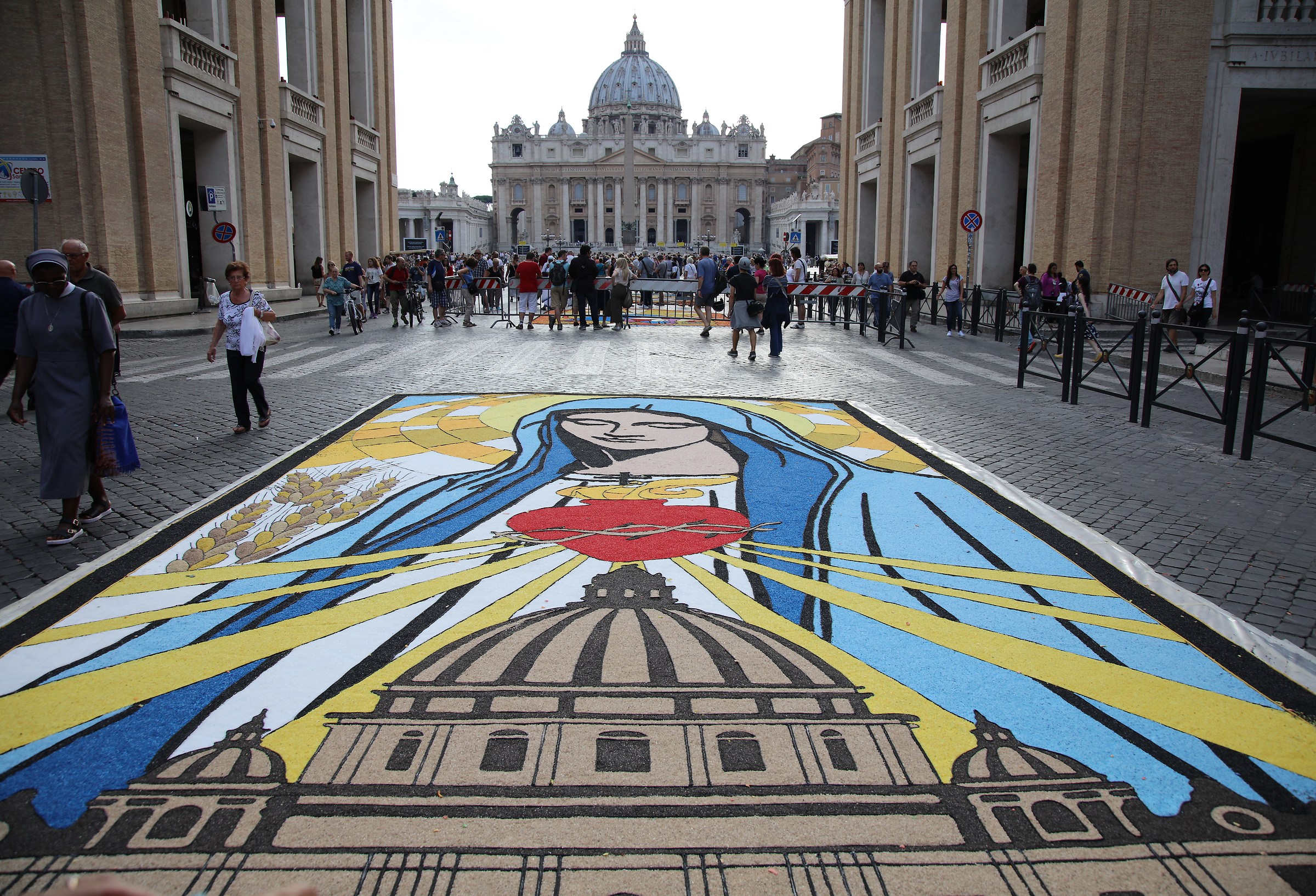 Infiorata a San Pietro