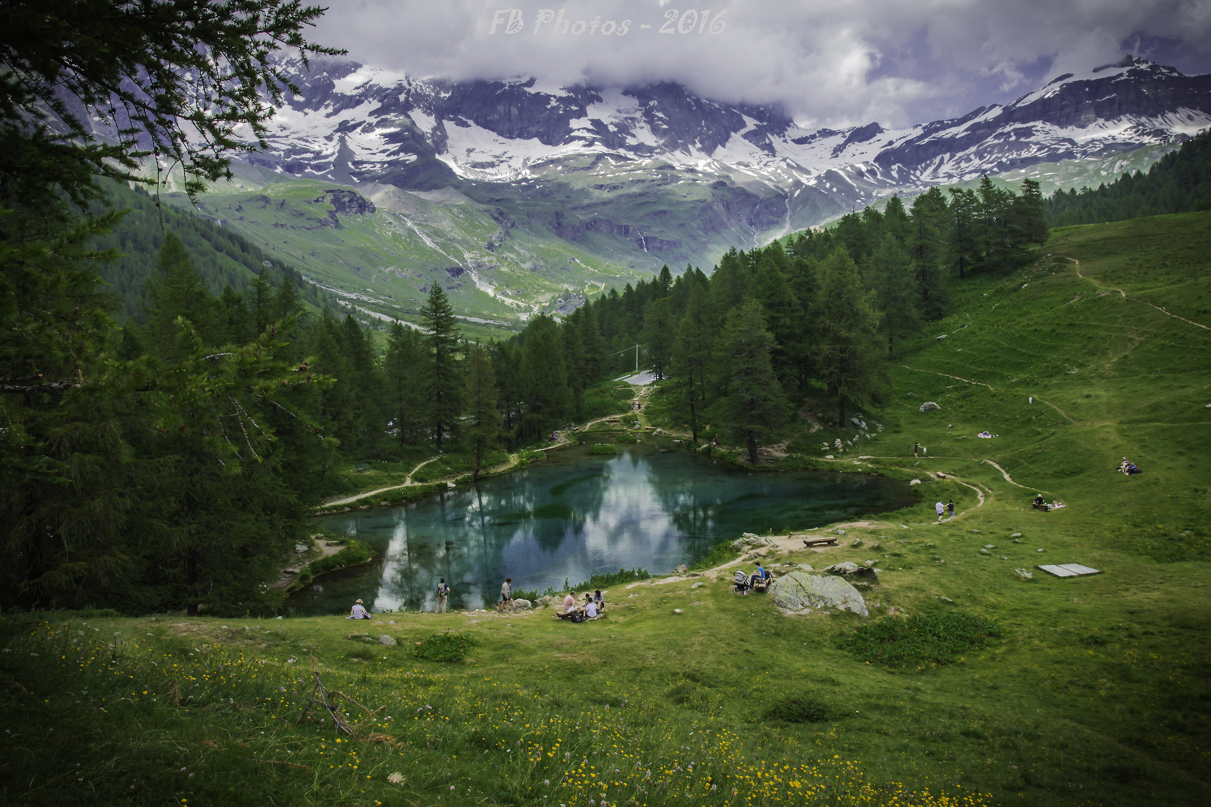 Blue Lake - Cervinia