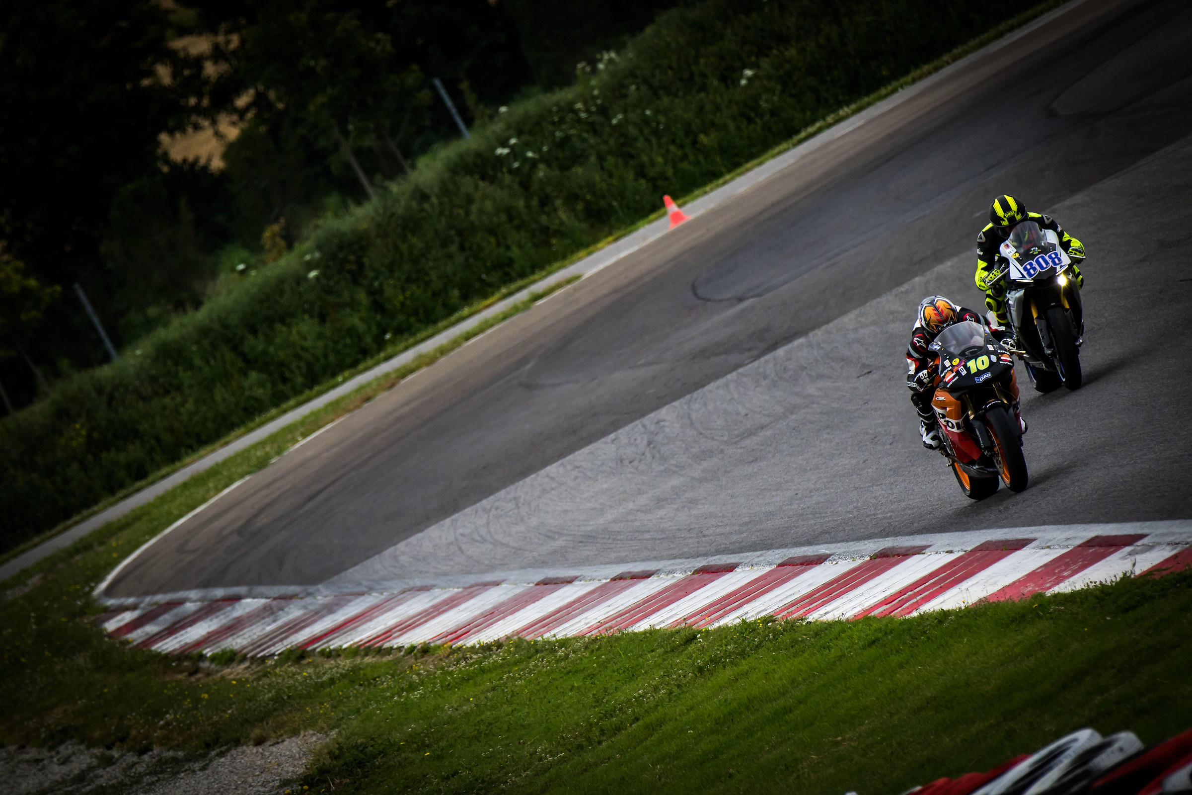 Fight for the podium