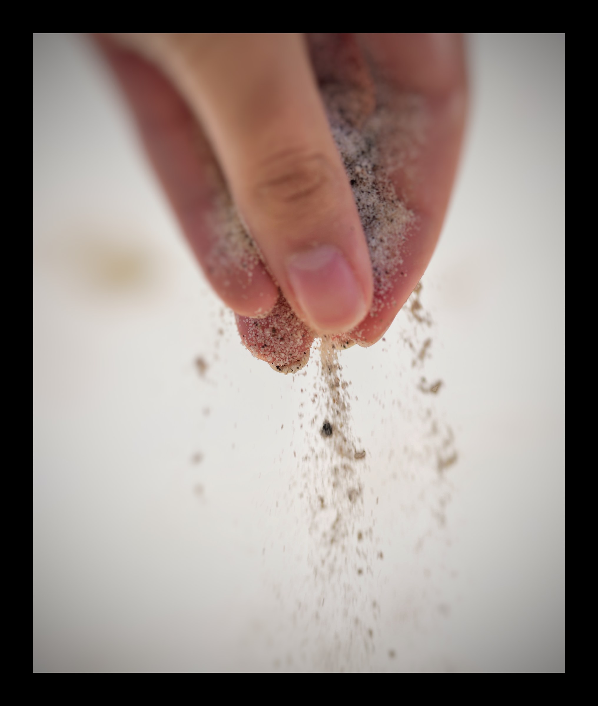 a simple photo on the beach