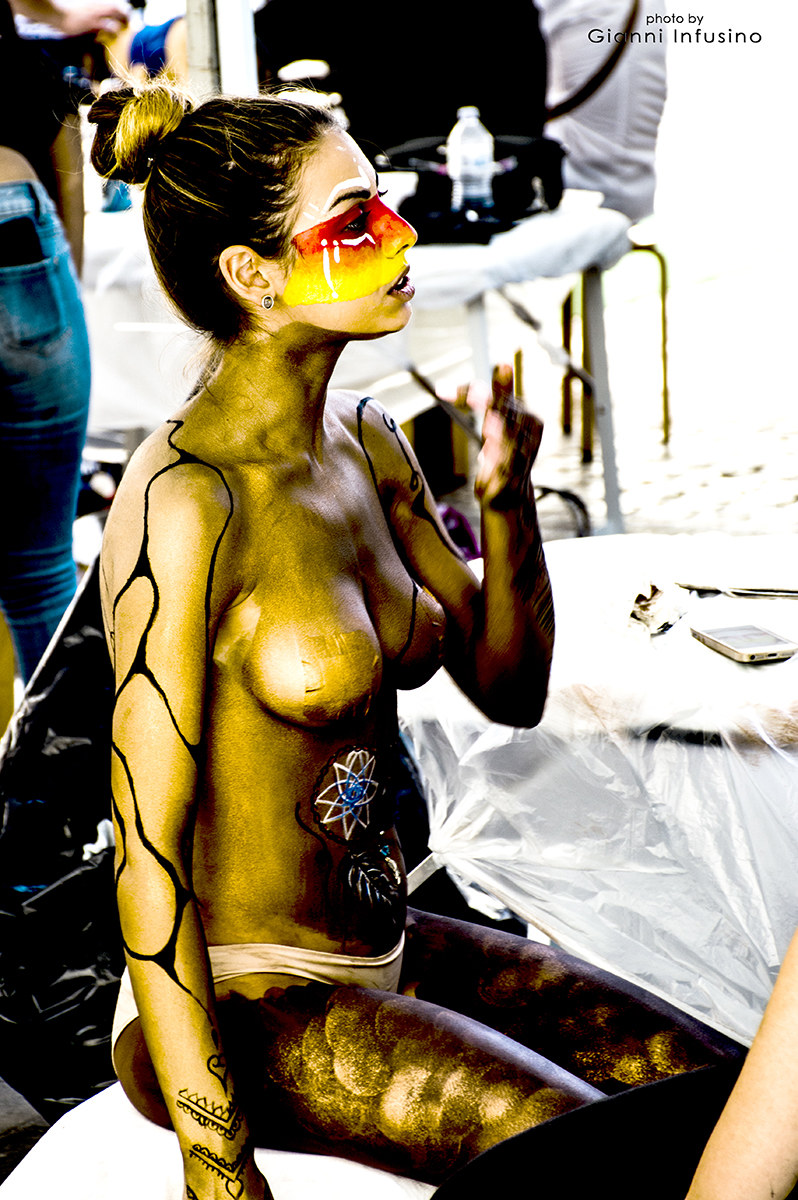Backstage - Rabarama Skin Art Festival