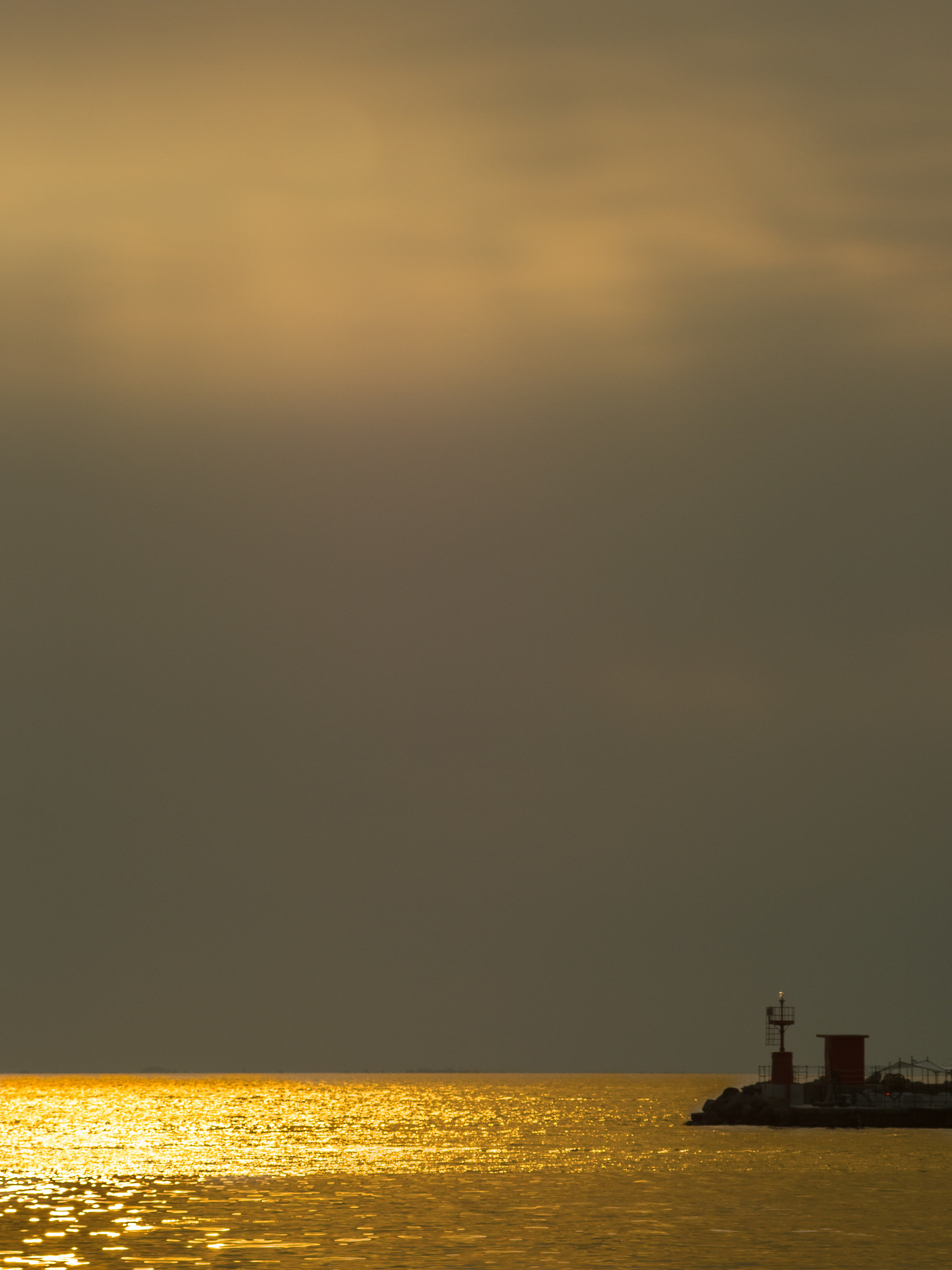 In a sea of ??gold ...