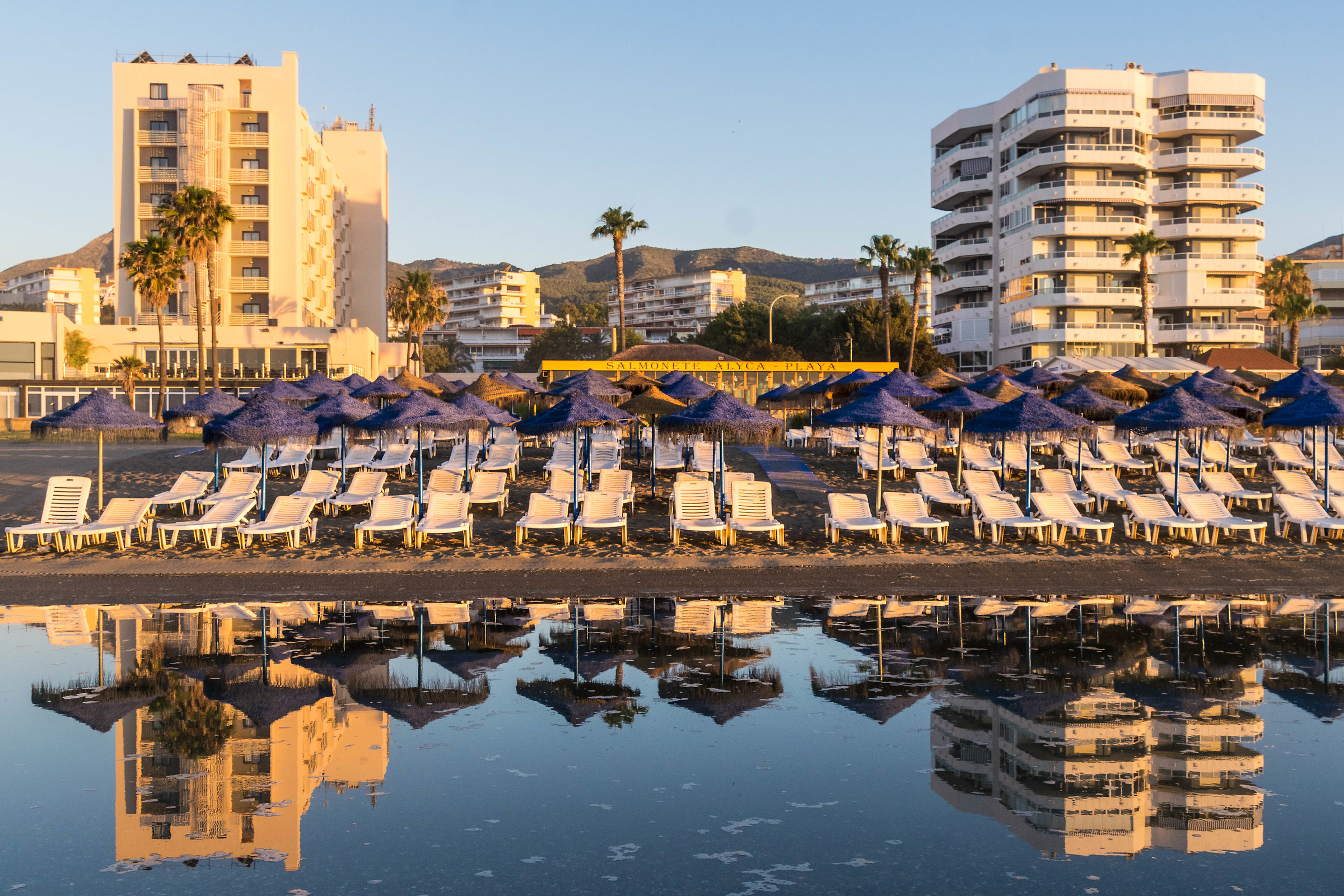 The beach..... twice!