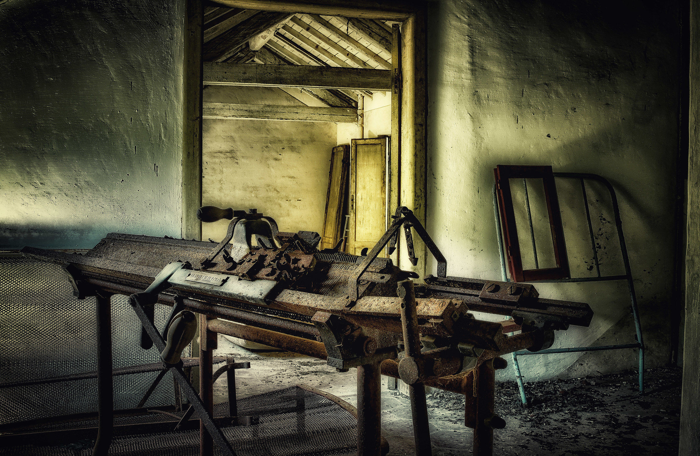 La stamperia abbandonata...