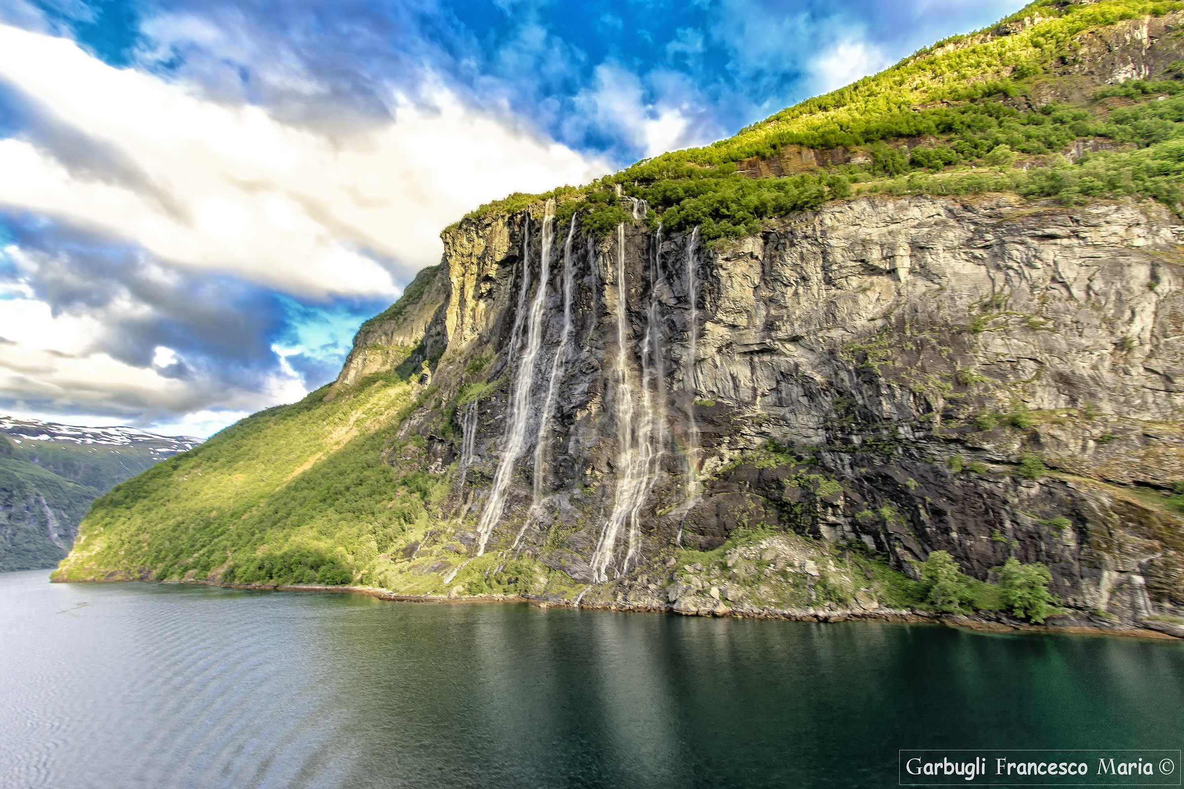 Cascata delle Sette Sorelle "Geirangerfiord"