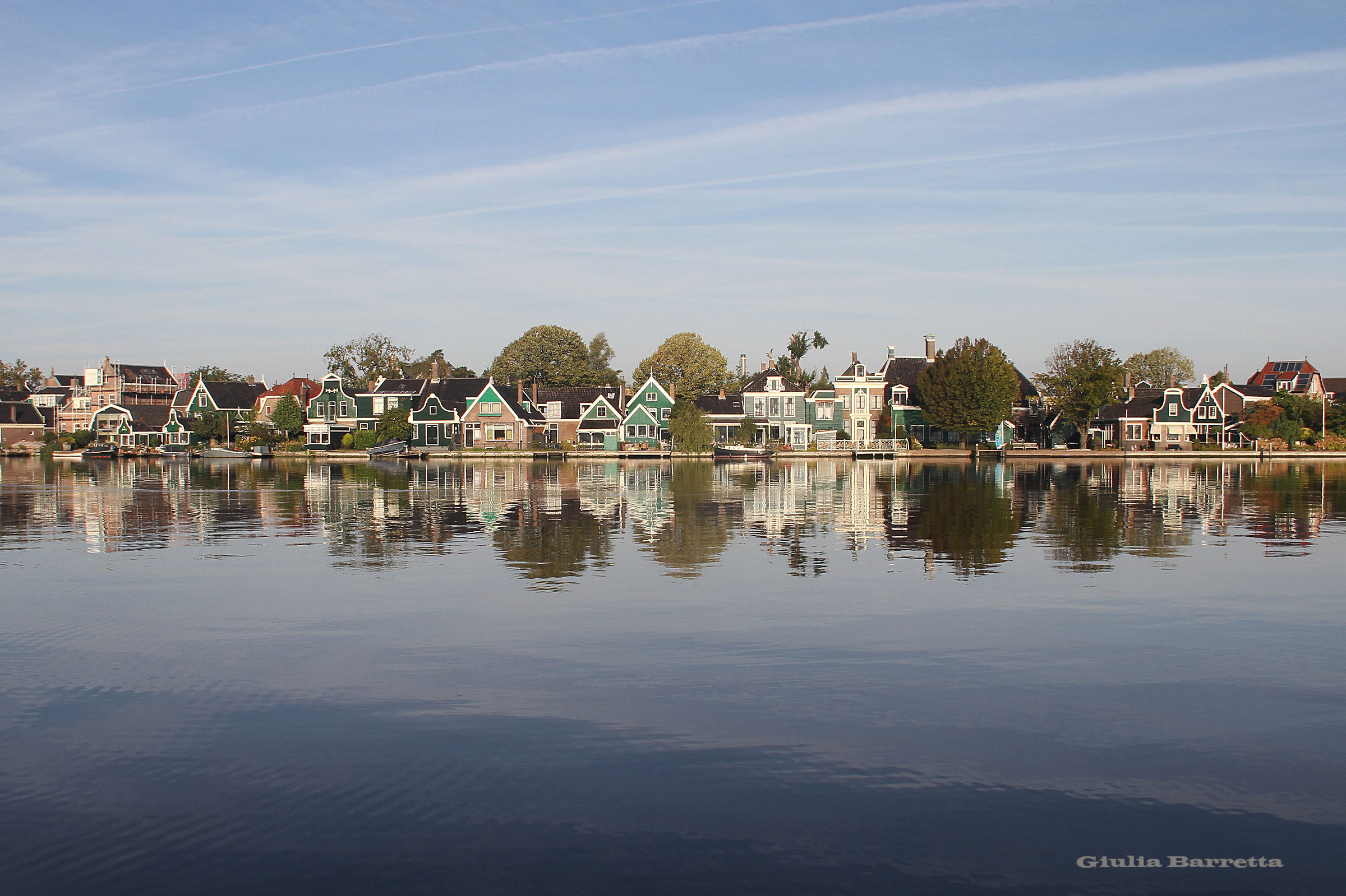 A clear October morning